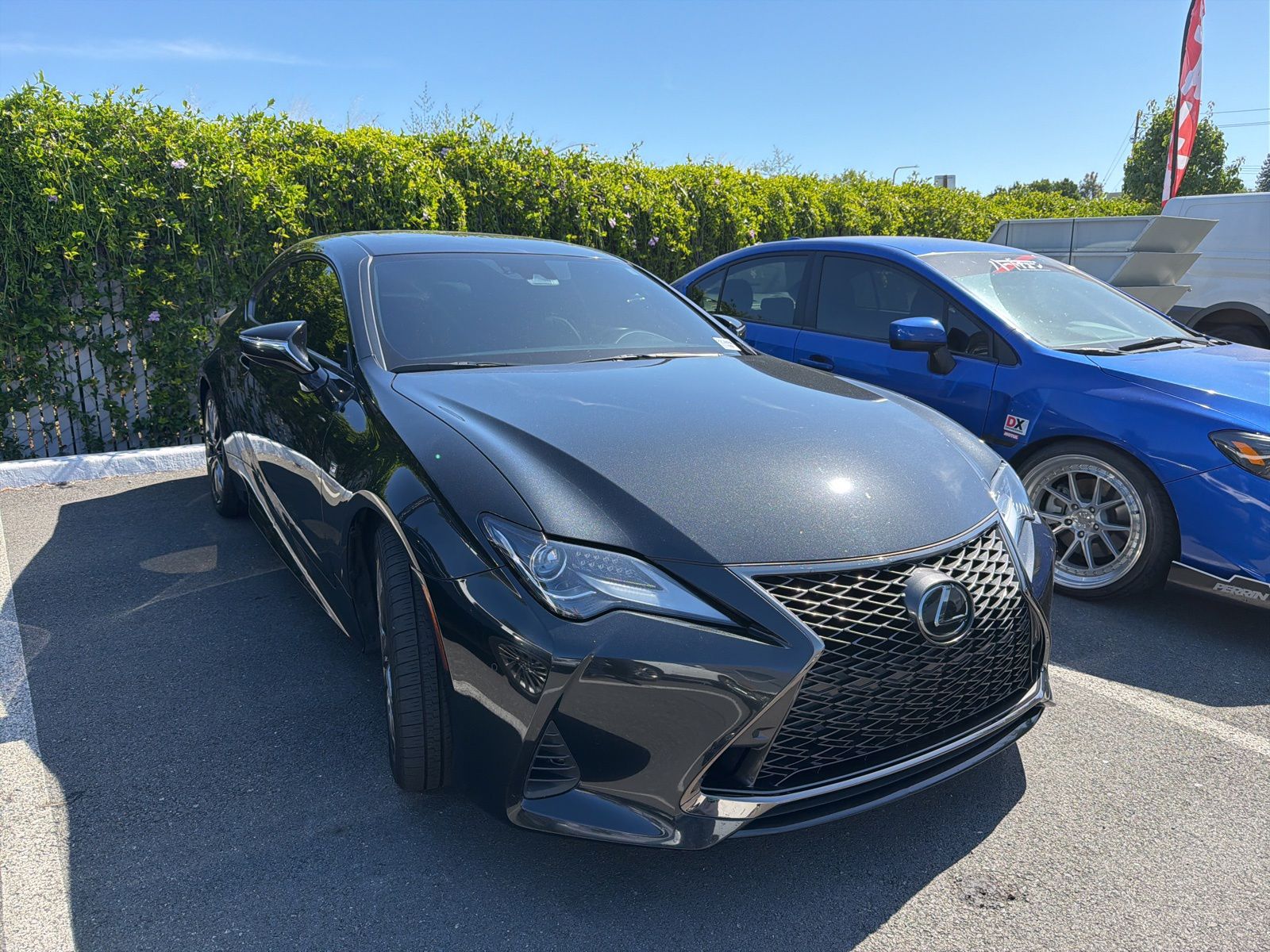 Black (Caviar) 2019 Lexus RC 300 RWD Coupe Rear-Wheel Drive 8-Speed Automatic