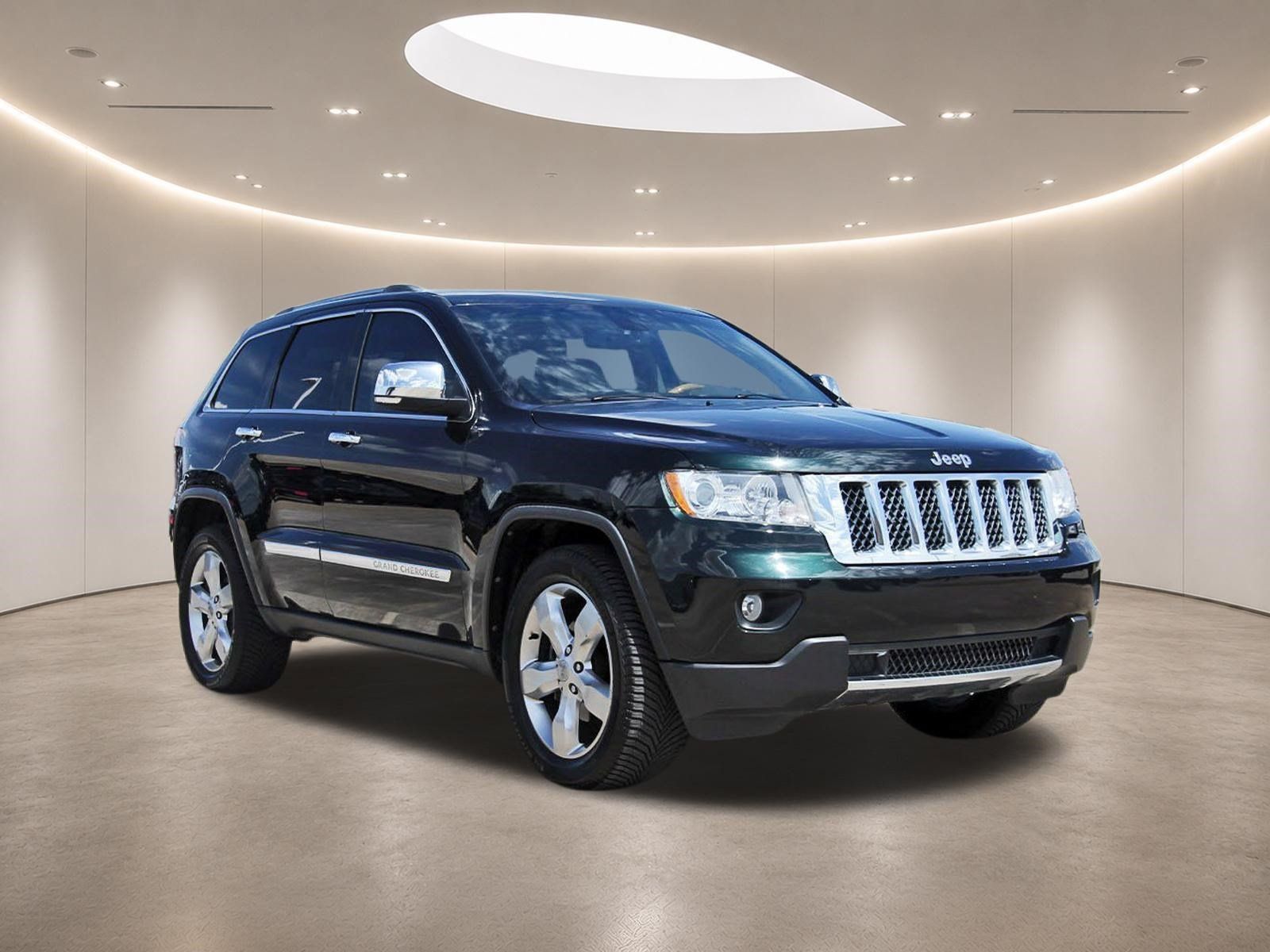 Black Forest Green Pearlcoat 2012 Jeep Grand Cherokee SUV / Crossover 4X2 5-Speed Automatic