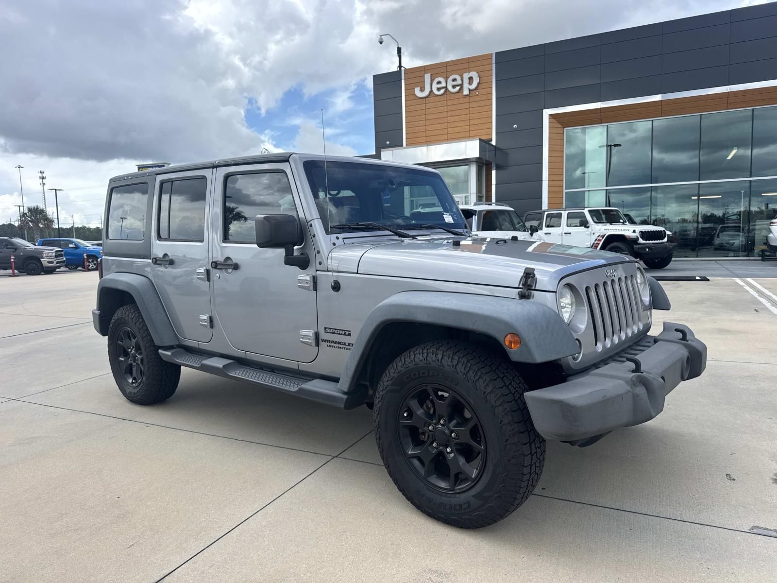 Billet Silver Metallic Clearcoat 2015 Jeep Wrangler SUV / Crossover Four-Wheel Drive 5-Speed Automatic