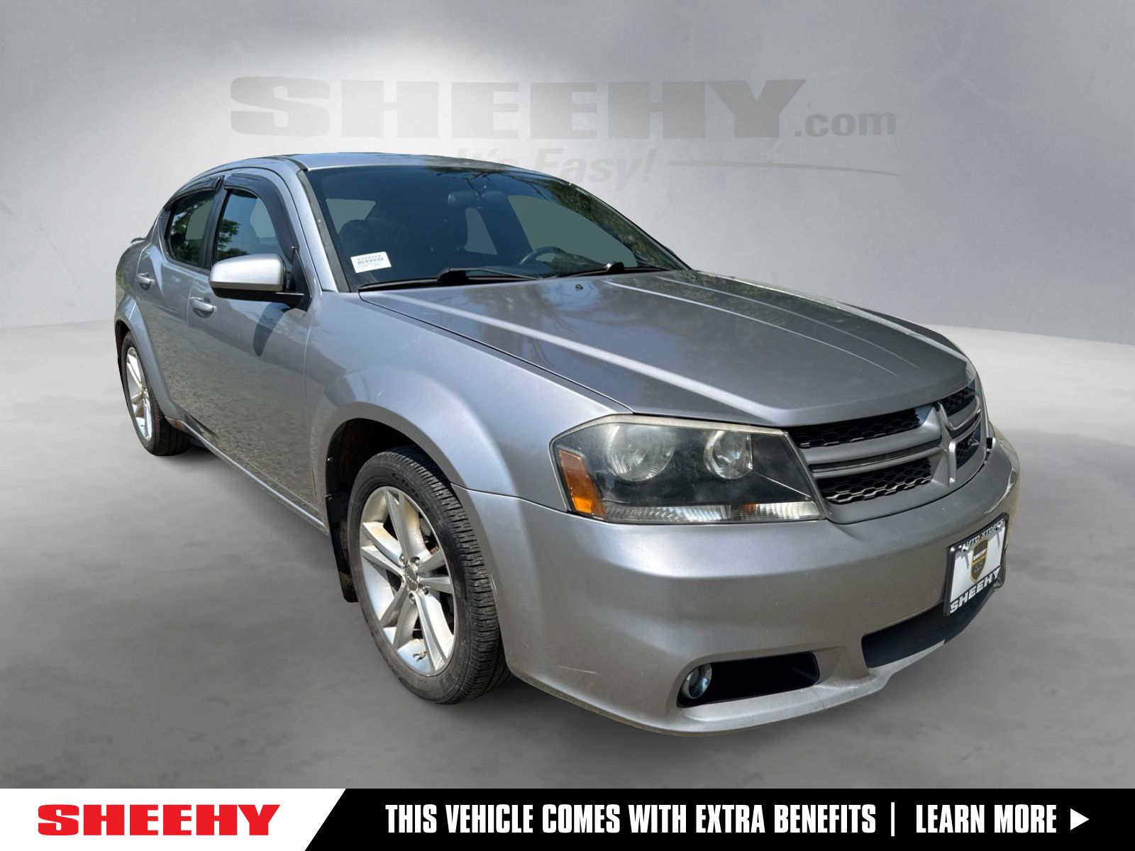 Billet Silver Metallic 2014 Dodge Avenger Sedan Front-Wheel Drive 4-Speed Automatic