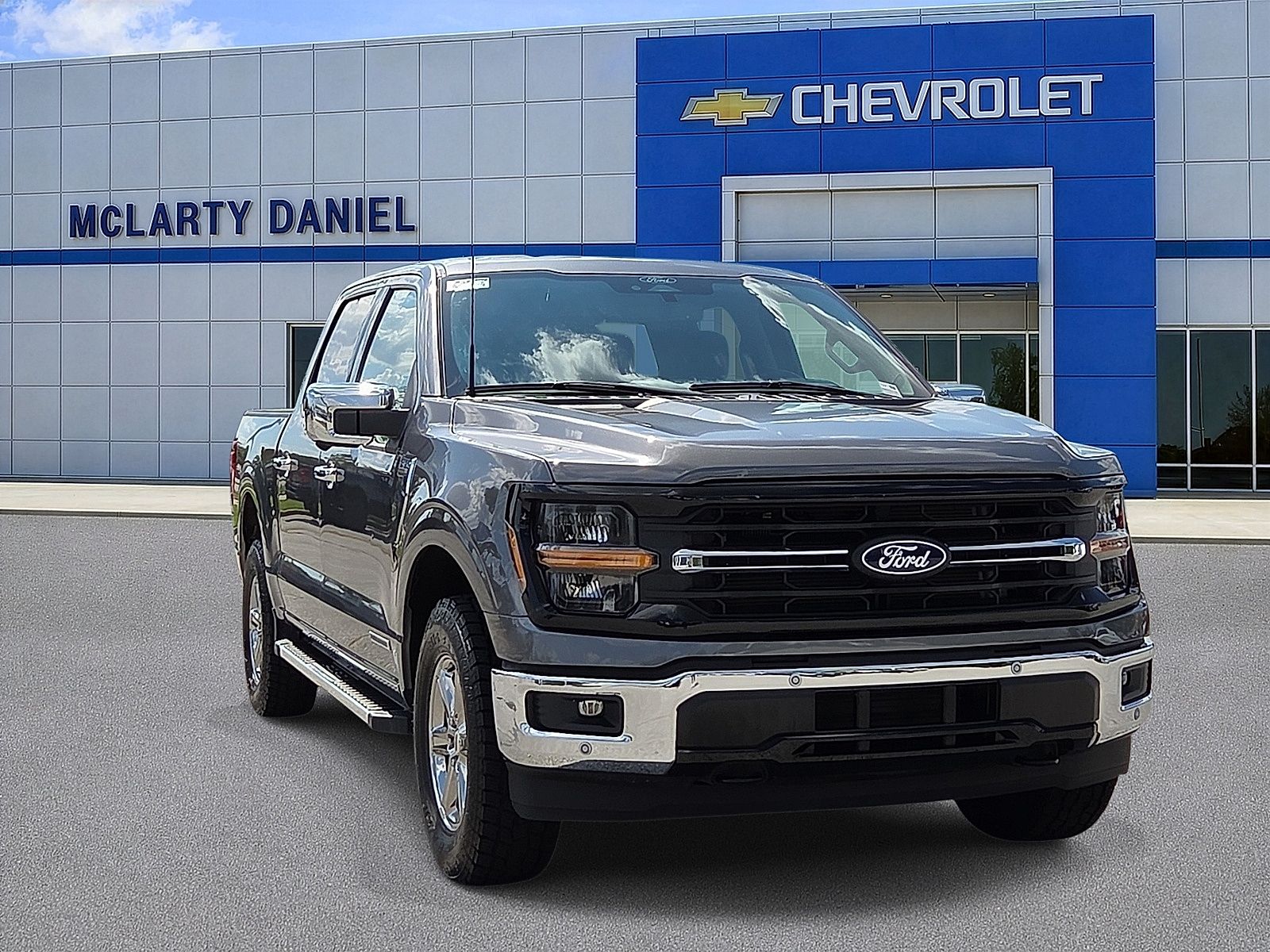 Gray Metallic 2025 Ford F-150 Pickup Truck Four-Wheel Drive Automatic