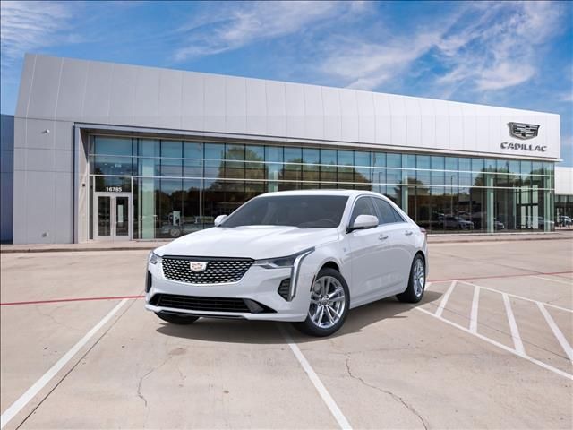 2026 Cadillac CT4 Luxury White at Bayway Cadillac of The Woodlands
