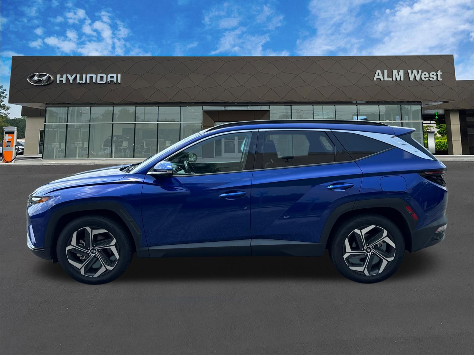 Used 2023 Blue Hyundai Limited image 8