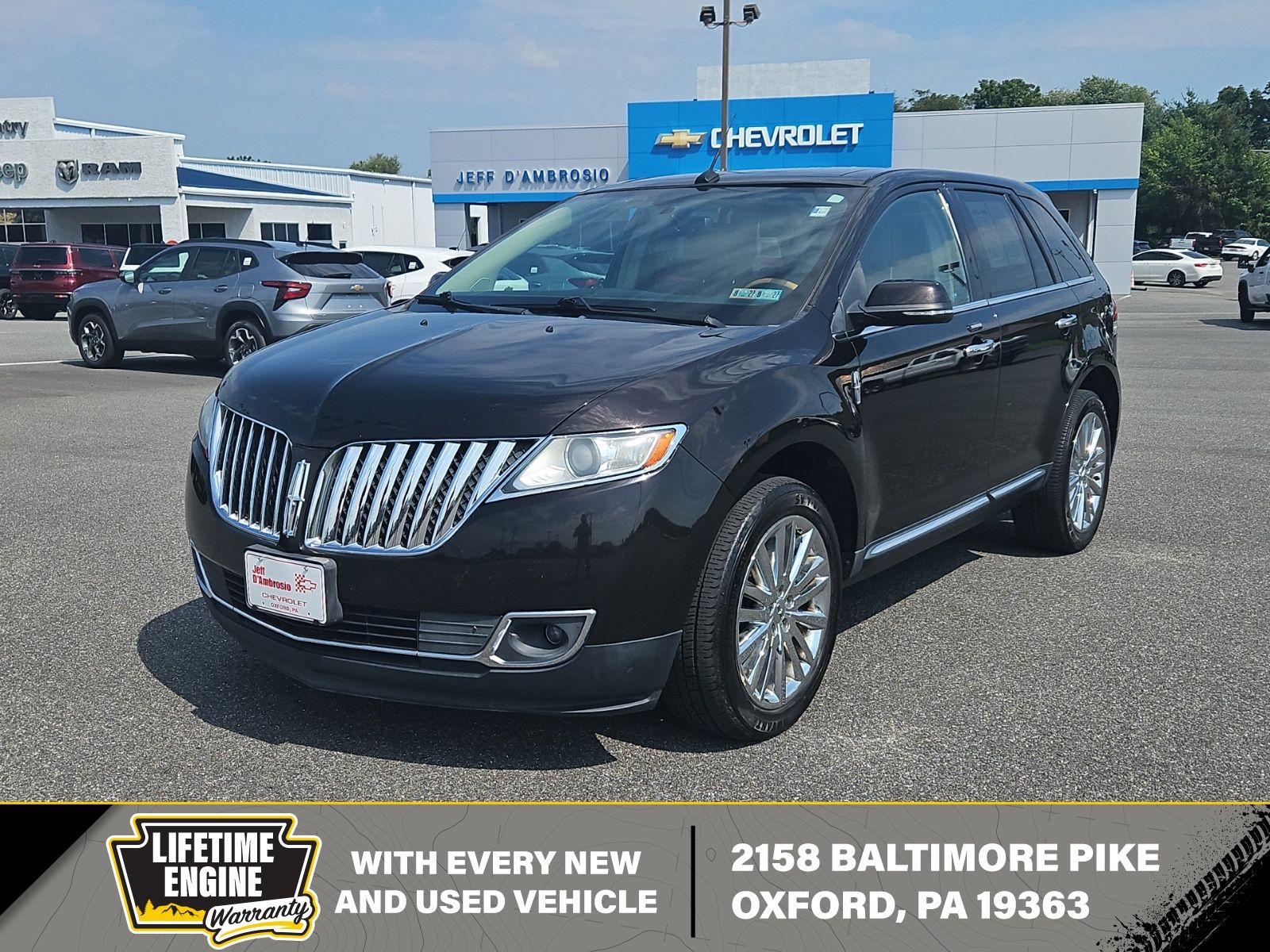 Brown 2014 Lincoln MKX SUV / Crossover All-Wheel Drive 6-Speed Automatic