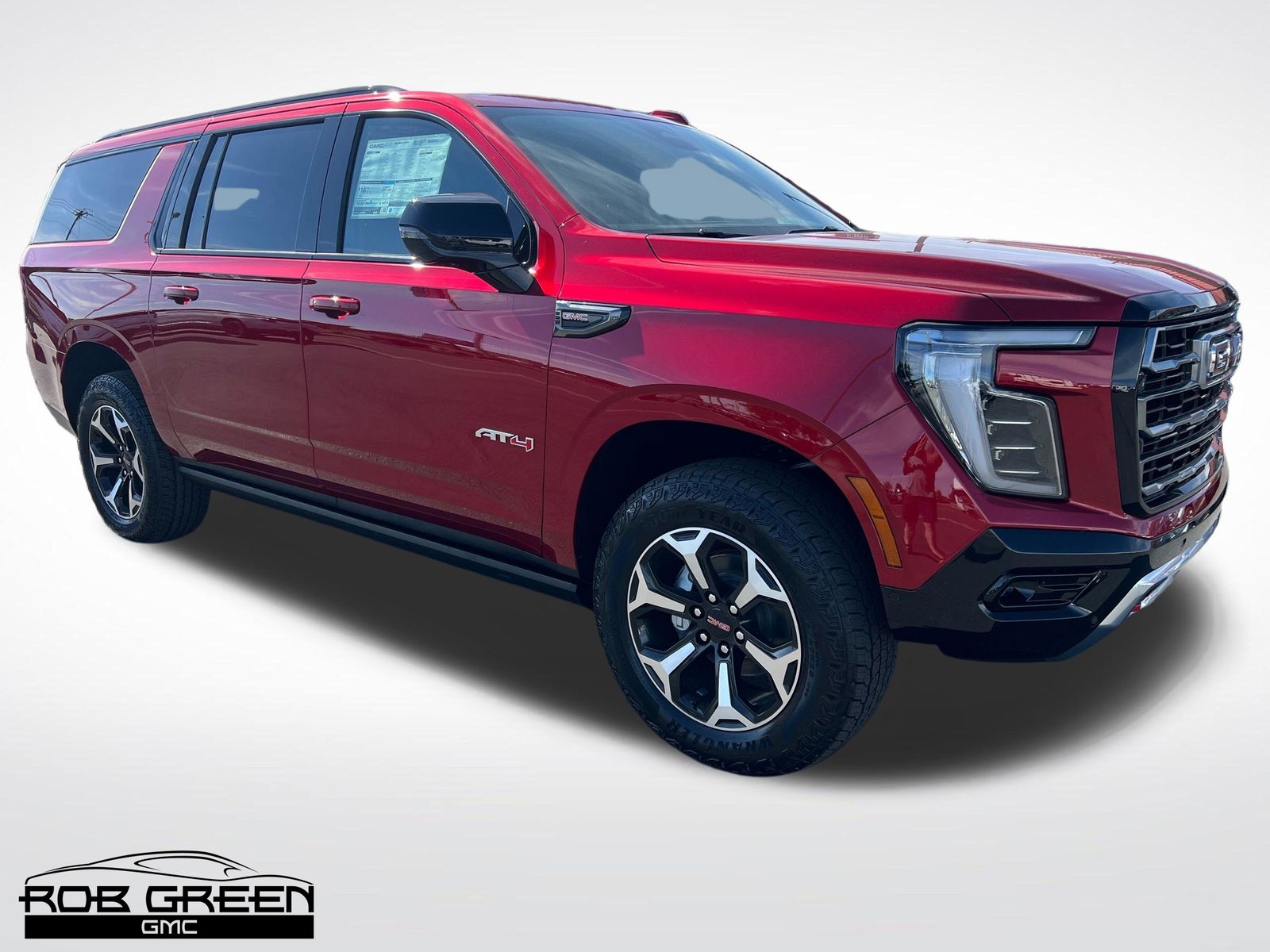 Volcanic Red Tintcoat 2026 GMC Yukon XL SUV / Crossover Four-Wheel Drive Automatic