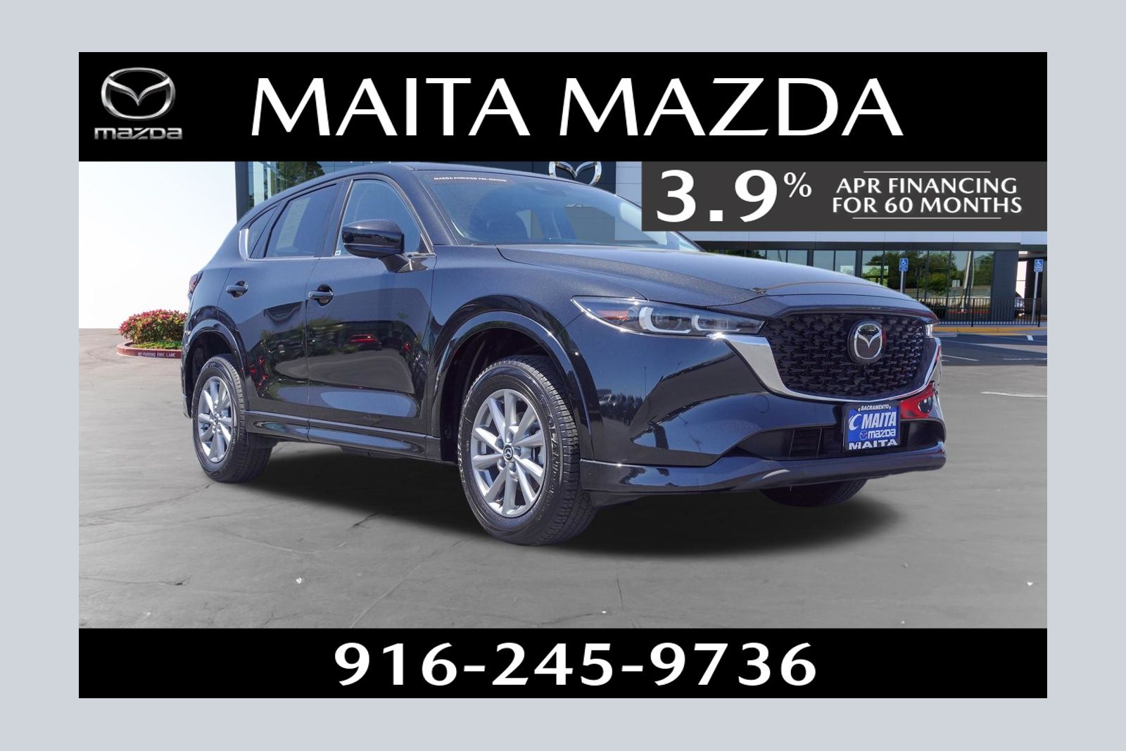 Jet Black Mica 2025 Mazda CX-5 2.5 S Preferred AWD SUV / Crossover All-Wheel Drive 6-Speed Automatic