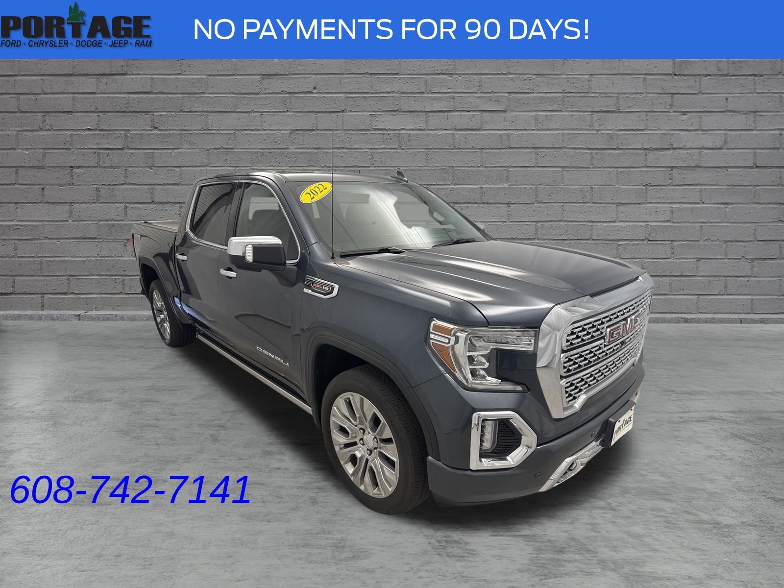 2022 GMC Sierra 1500 Limited Denali Crew Cab 4WD