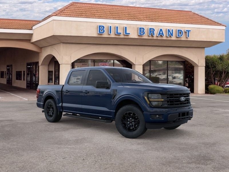 Antimatter Blue Metallic 2026 Ford F-150 Pickup Truck Four-Wheel Drive Automatic