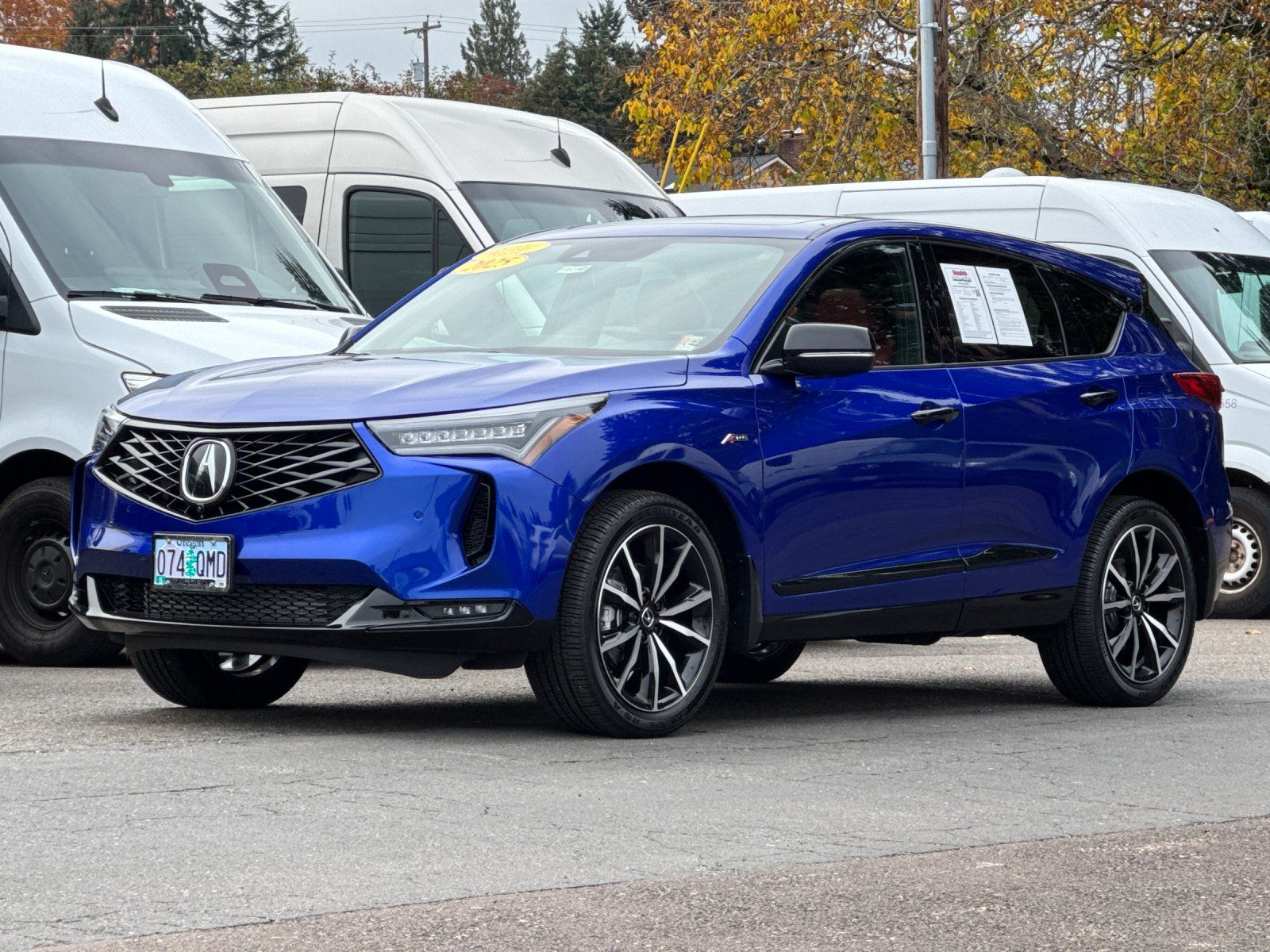 used 2025 Acura RDX car, priced at $49,498