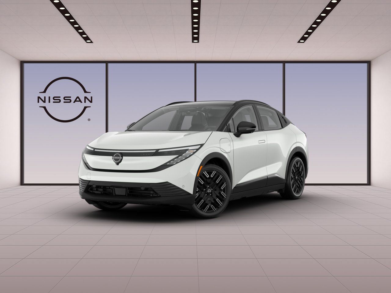 Everest White Pearl/Black 2026 Nissan LEAF SUV / Crossover Front-Wheel Drive Automatic