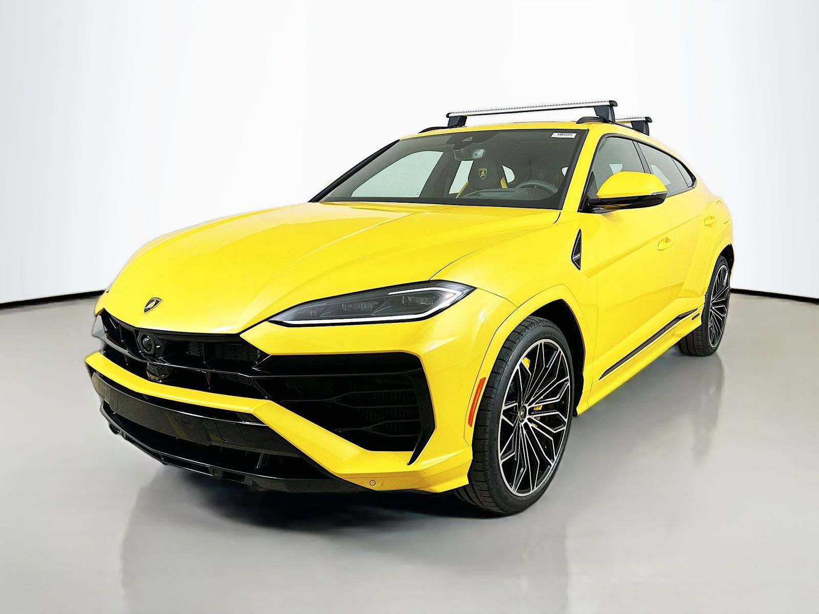 Giallo Inti Metallic 2025 Lamborghini Urus SUV / Crossover All-Wheel Drive 8-Speed Automatic