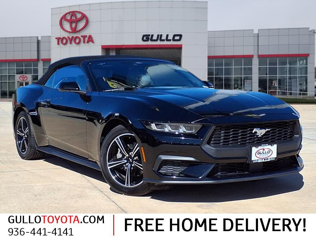 2024 Ford Mustang EcoBoost Premium Black at Community Toyota