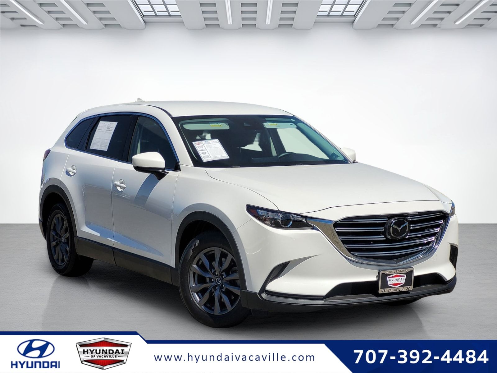 Snowflake White Pearl Mica 2021 Mazda CX-9 SUV / Crossover Front-Wheel Drive 6-Speed Automatic