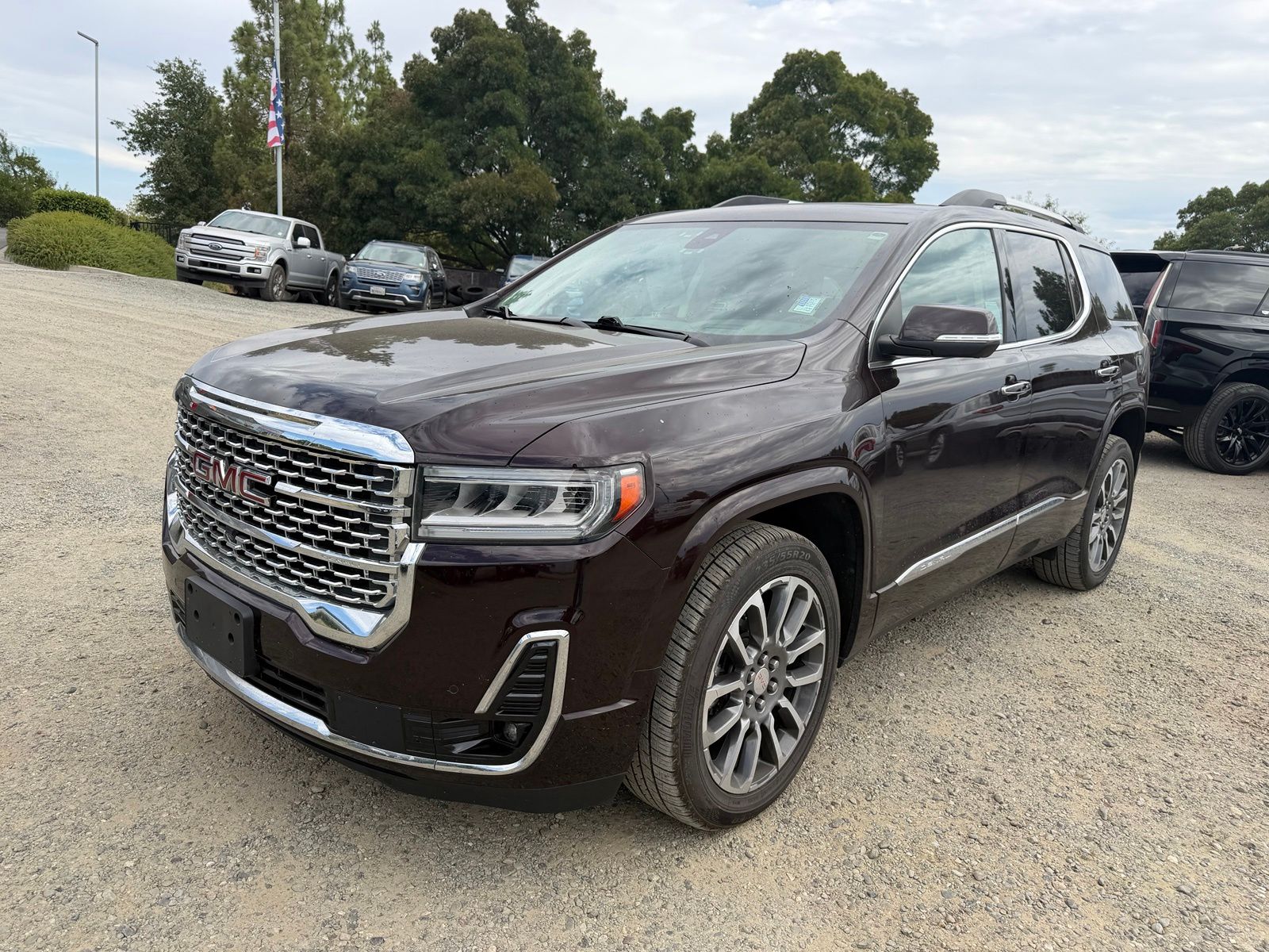 Red Mahogany Metallic 2021 GMC Acadia SUV / Crossover Four-Wheel Drive 9-Speed Automatic