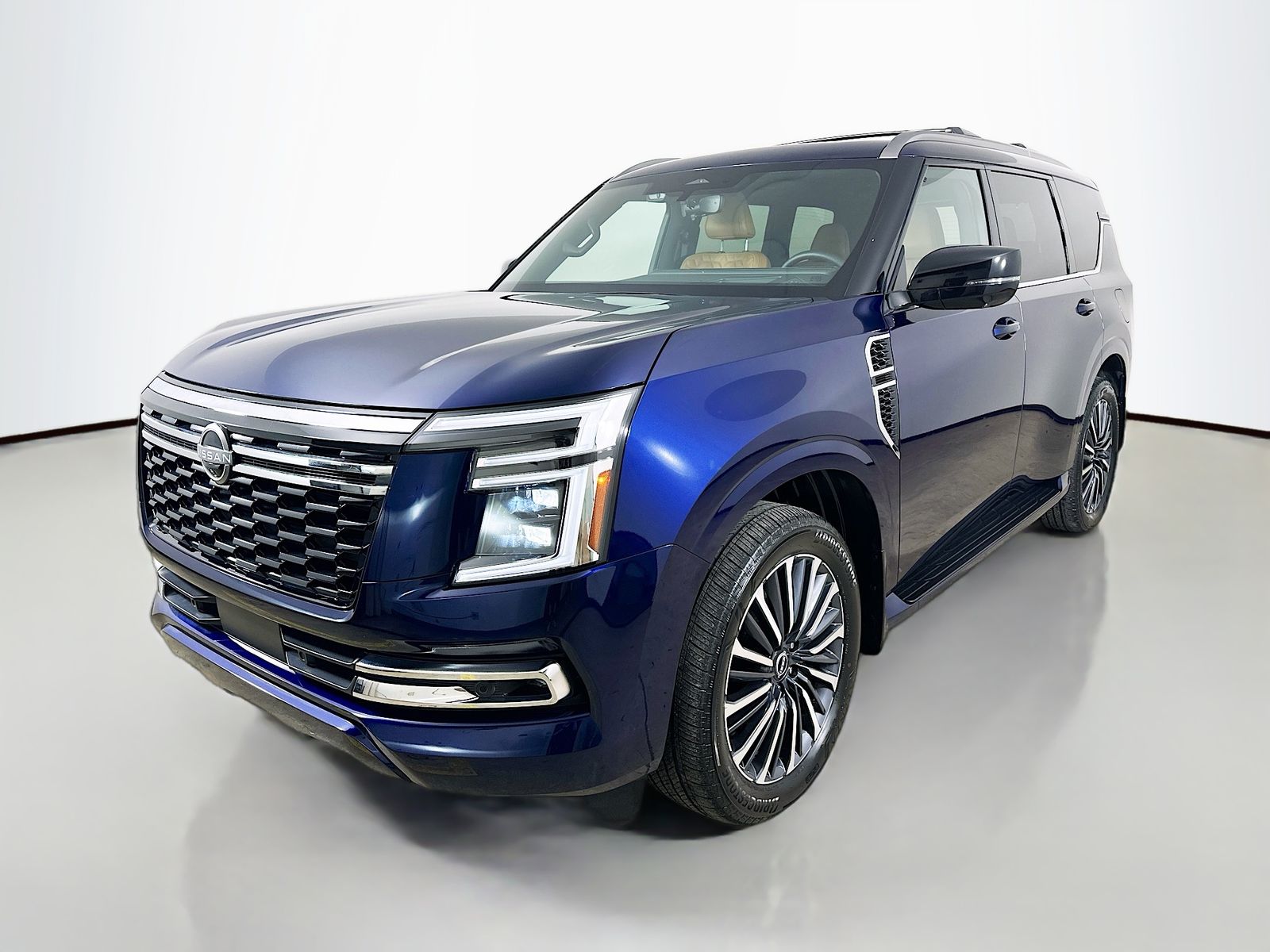Deep Ocean Blue Pearl 2025 Nissan Armada Platinum Reserve 4WD SUV / Crossover Four-Wheel Drive 9-Speed Automatic