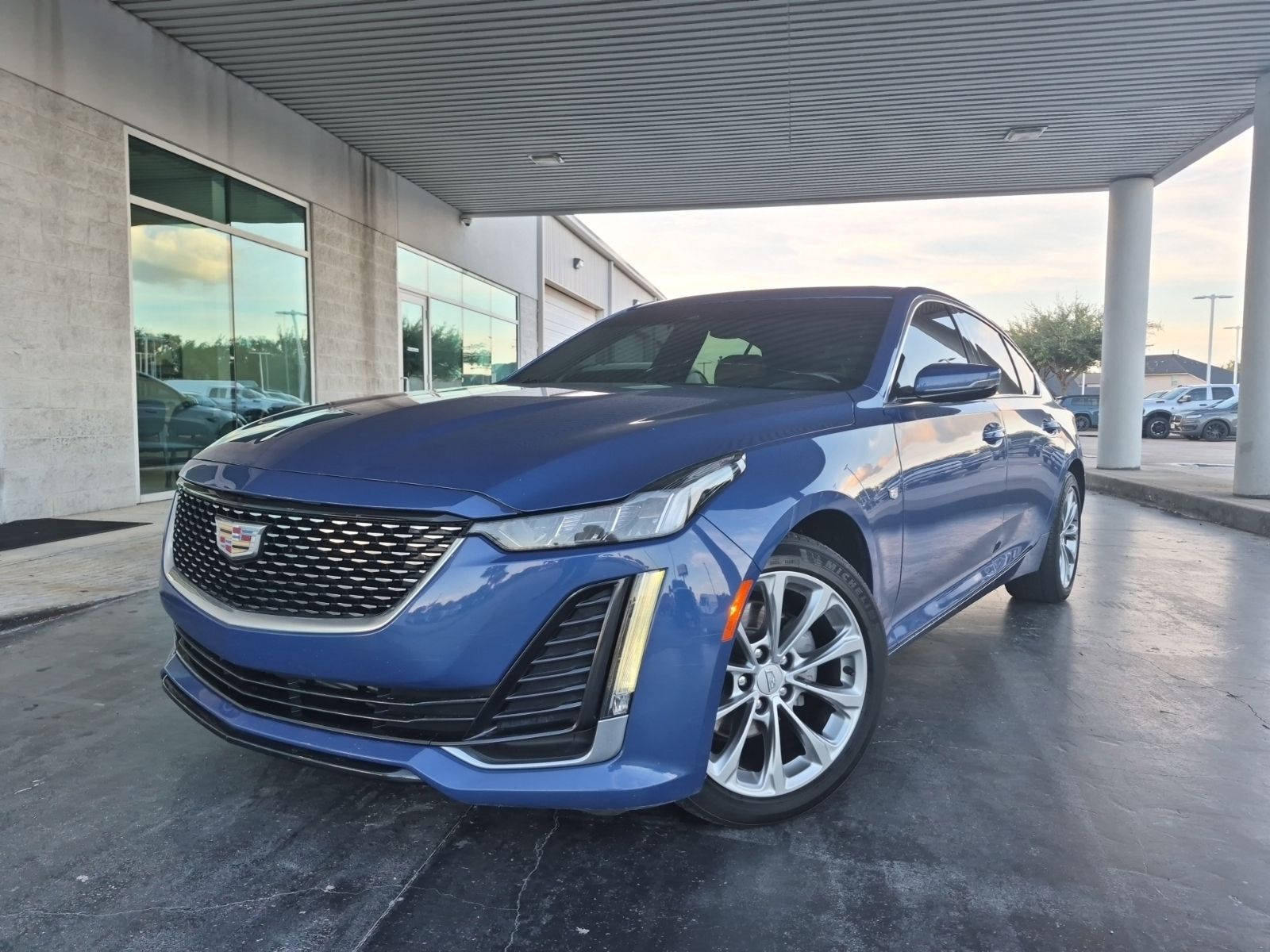 2021 Cadillac CT5 Premium Luxury Blue at Autostrade