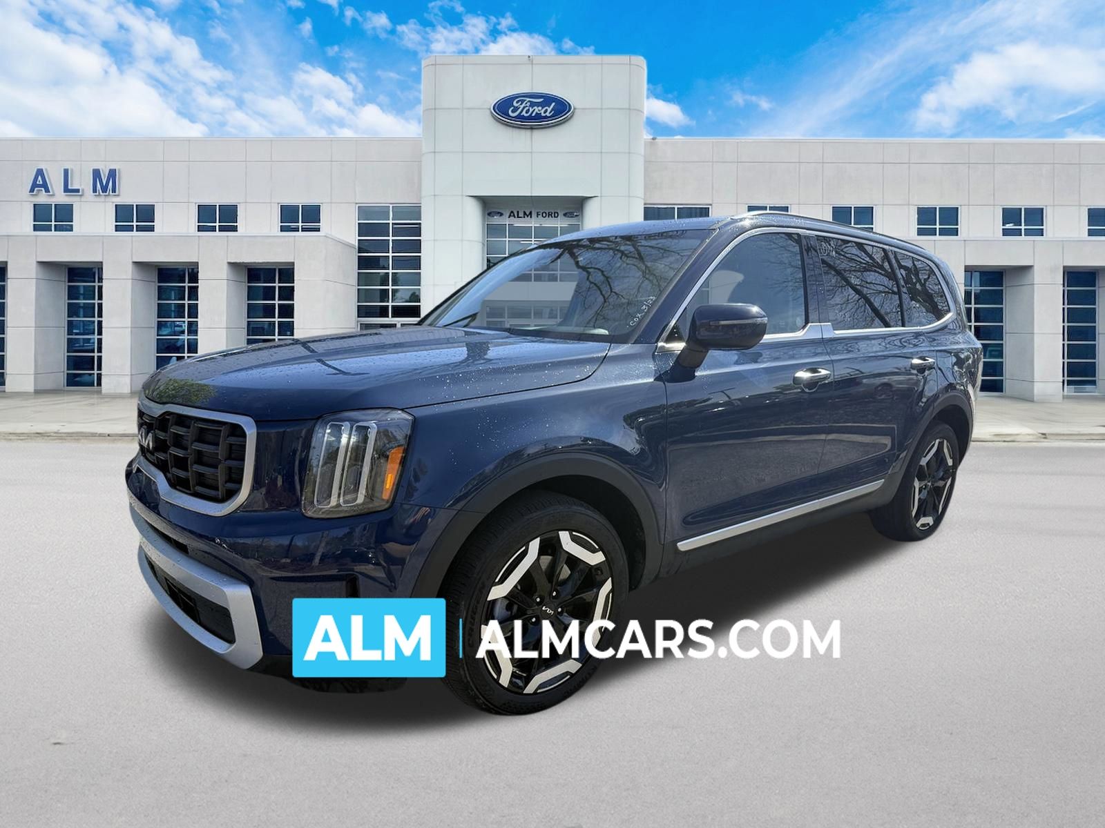 Midnight Lake Blue 2025 Kia Telluride S FWD SUV / Crossover Front-Wheel Drive 8-Speed Automatic