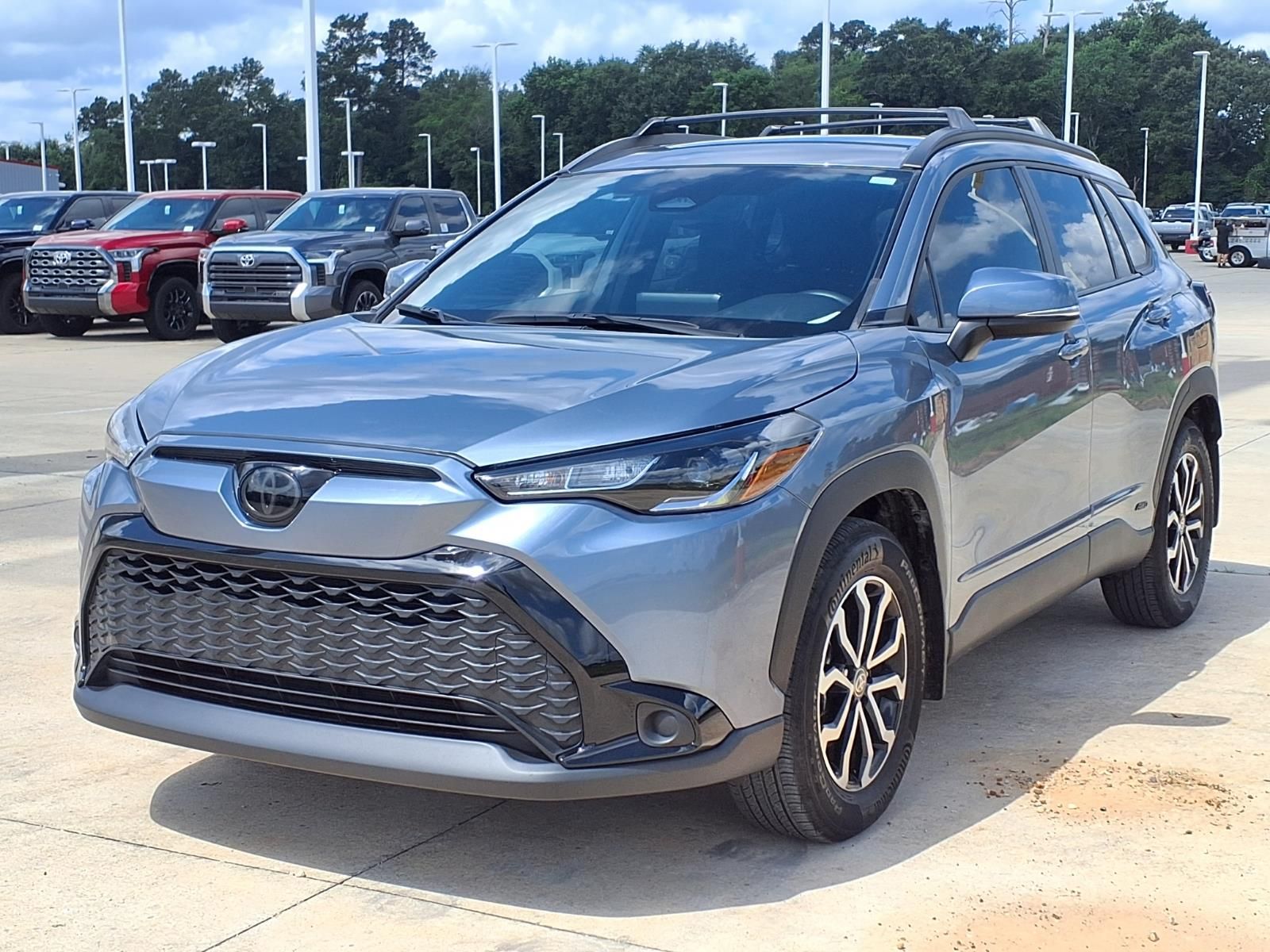 2024 Toyota Corolla Cross Hybrid SE Gray at Monument Chevrolet
