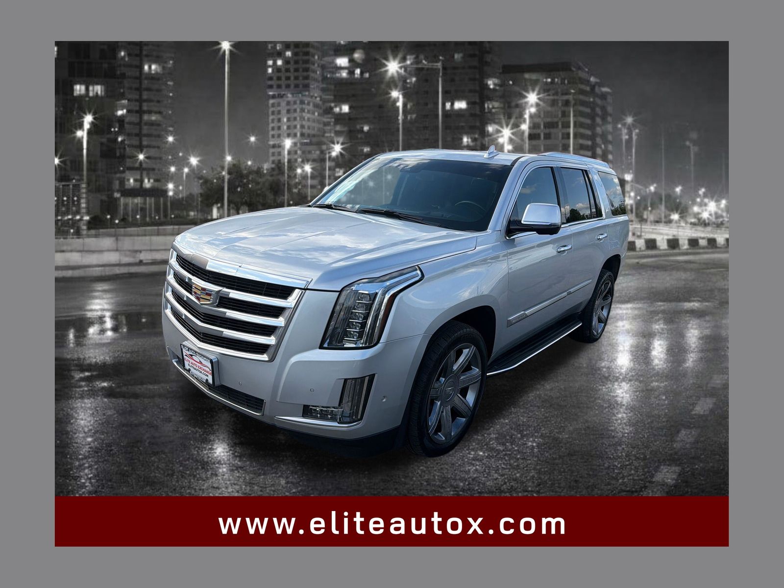 Radiant Silver Metallic 2020 Cadillac Escalade Luxury 4WD SUV / Crossover Four-Wheel Drive