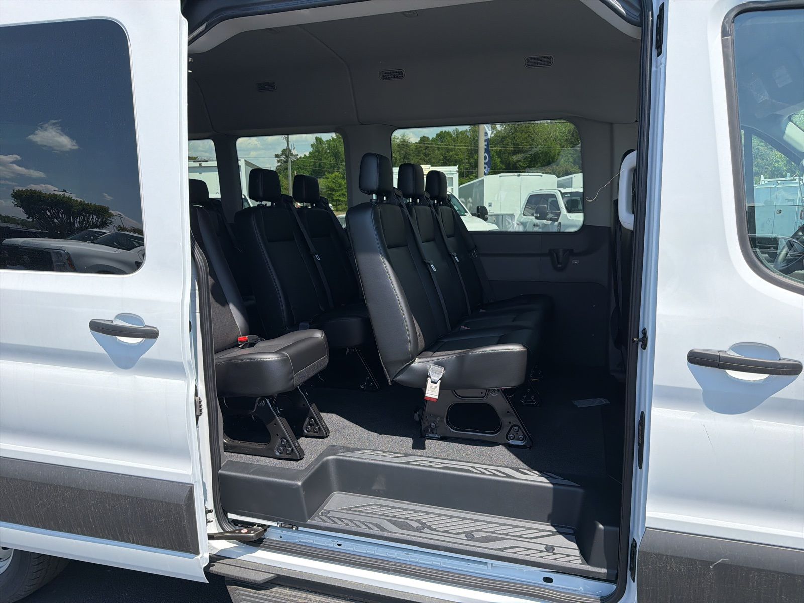 New 2026 White Ford Mid Roof 15-Passenger Van image 12