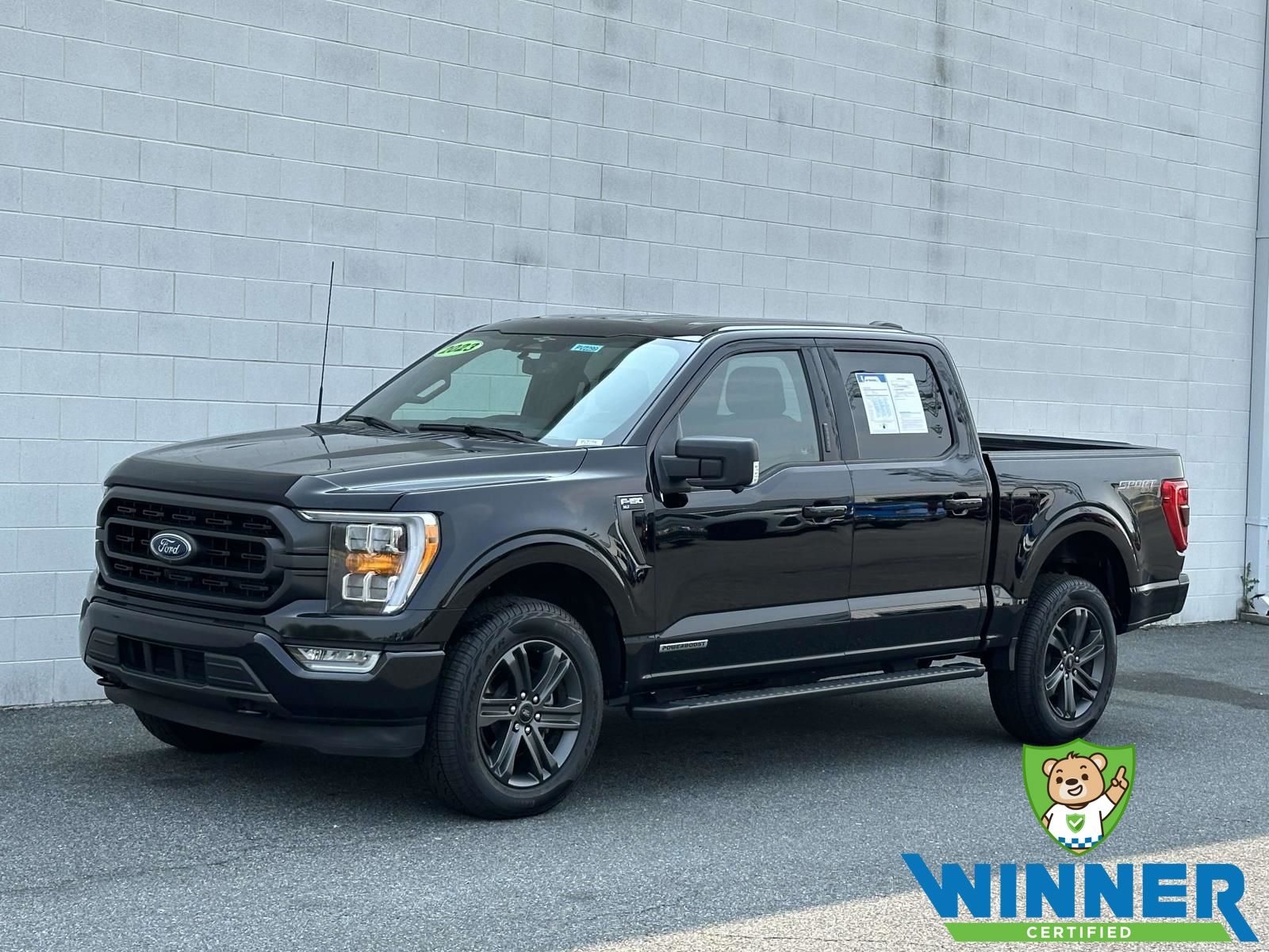 Black Metallic 2023 Ford F-150 Pickup Truck Four-Wheel Drive Automatic
