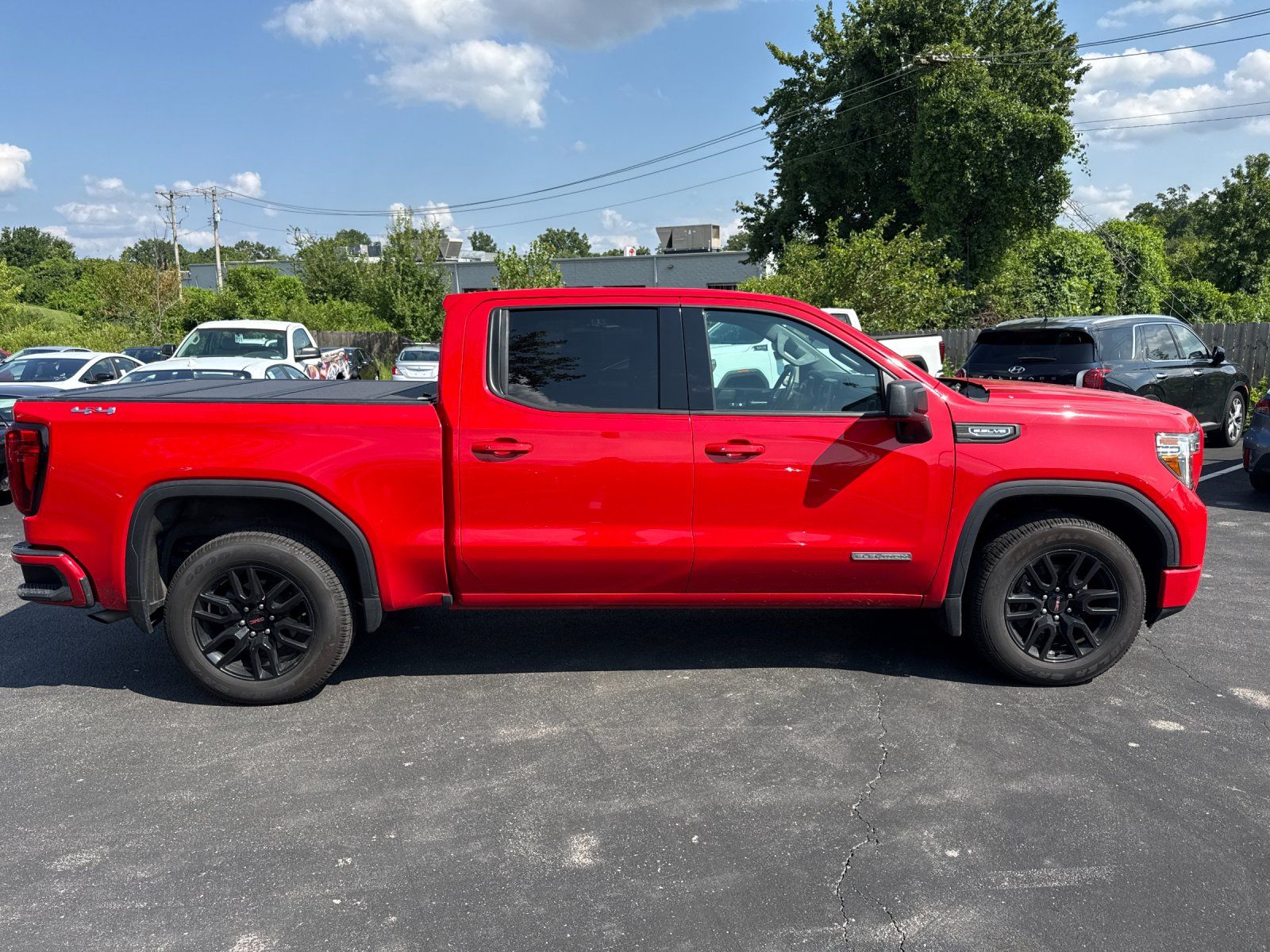 Cardinal Red 2021 GMC Sierra 1500 Pickup Truck Four-Wheel Drive Automatic