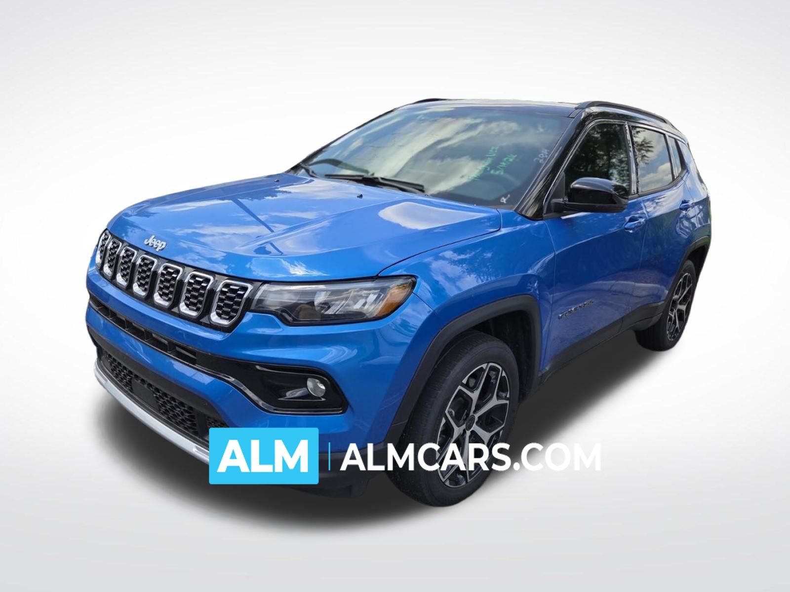 Hydro Blue Pearlcoat 2025 Jeep Compass Limited 4WD SUV / Crossover Four-Wheel Drive 8-Speed Automatic