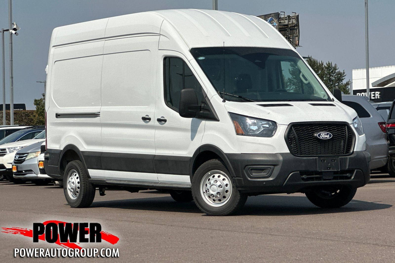Oxford White 2026 Ford Transit Cargo Van All-Wheel Drive