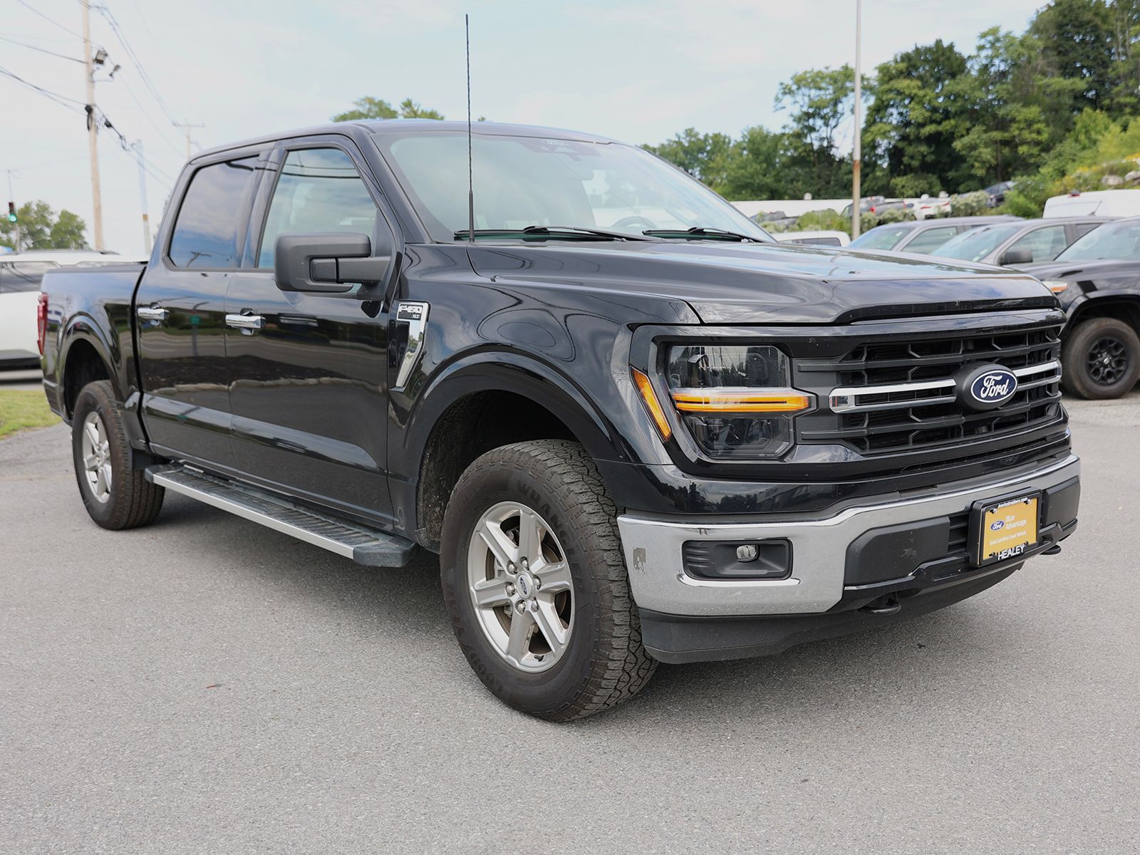Agate Black Metallic 2025 Ford F-150 Pickup Truck Four-Wheel Drive Automatic