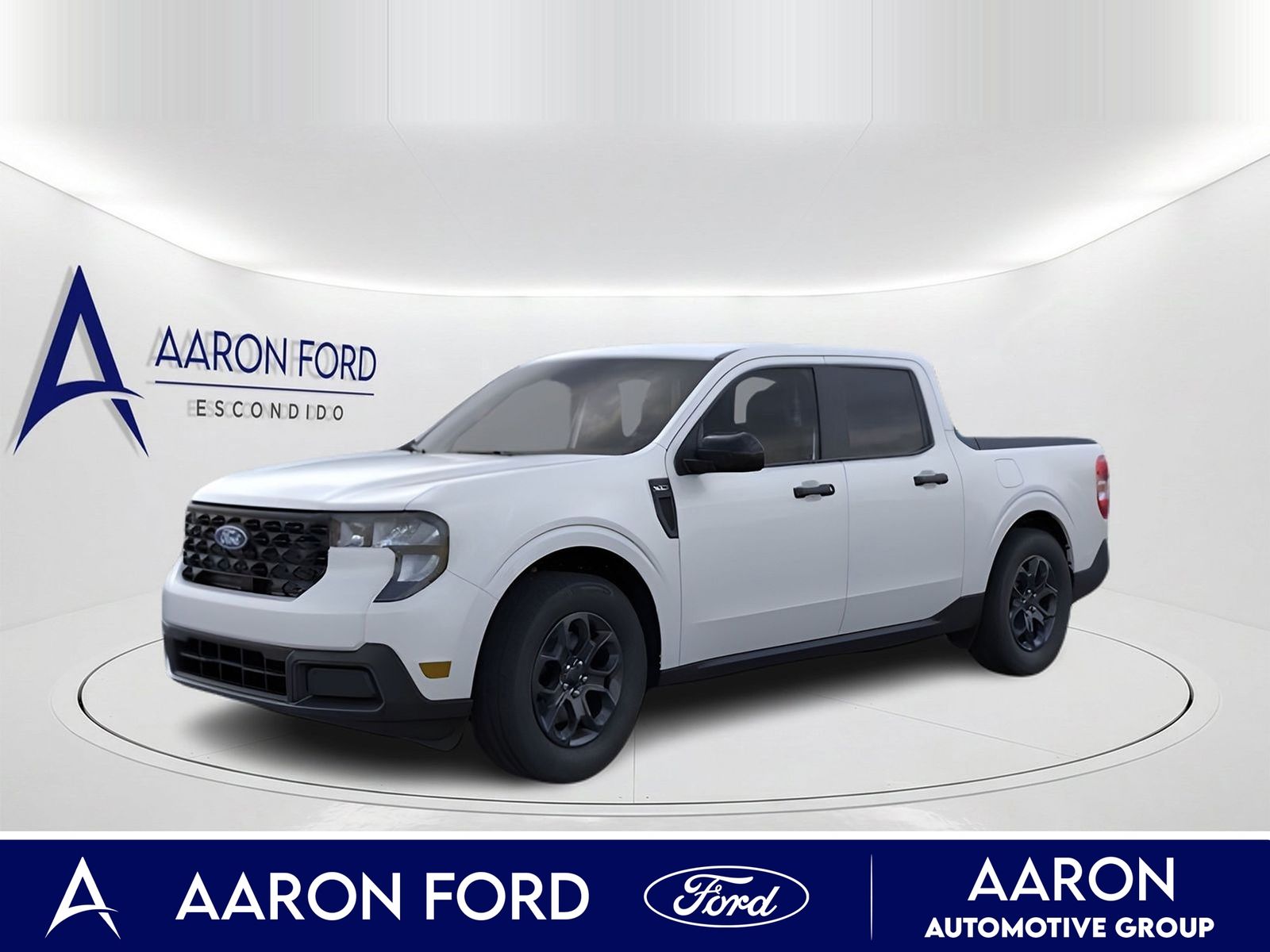 Space White Metallic 2026 Ford Maverick Pickup Truck Front-Wheel Drive Continuously Variable Transmission