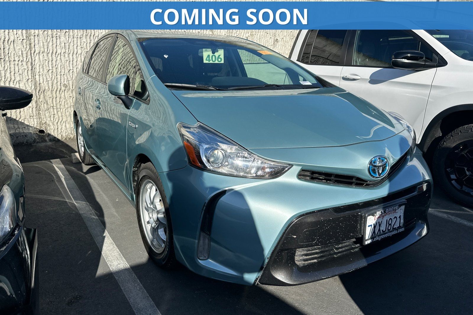 Blue Ribbon Metallic 2017 Toyota Prius v Four FWD Wagon Front-Wheel Drive Continuously Variable Transmission