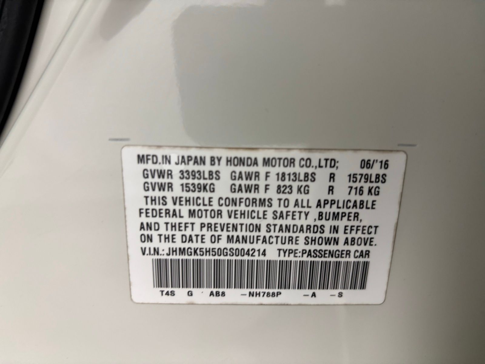 Used Car 2016 Honda Fit  Lx For Sale Under $12,000 In Austin, Texas