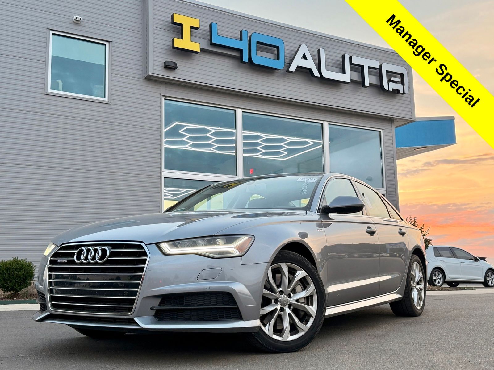 Gray Metallic 2018 Audi A6 Sedan All-Wheel Drive 8-Speed Automatic