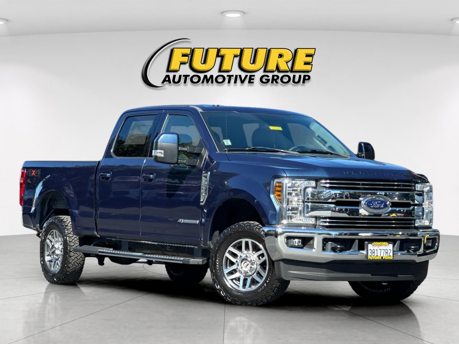 Blue Jeans Metallic 2018 Ford F-250 Super Duty Pickup Truck Four-Wheel Drive 6-Speed Automatic