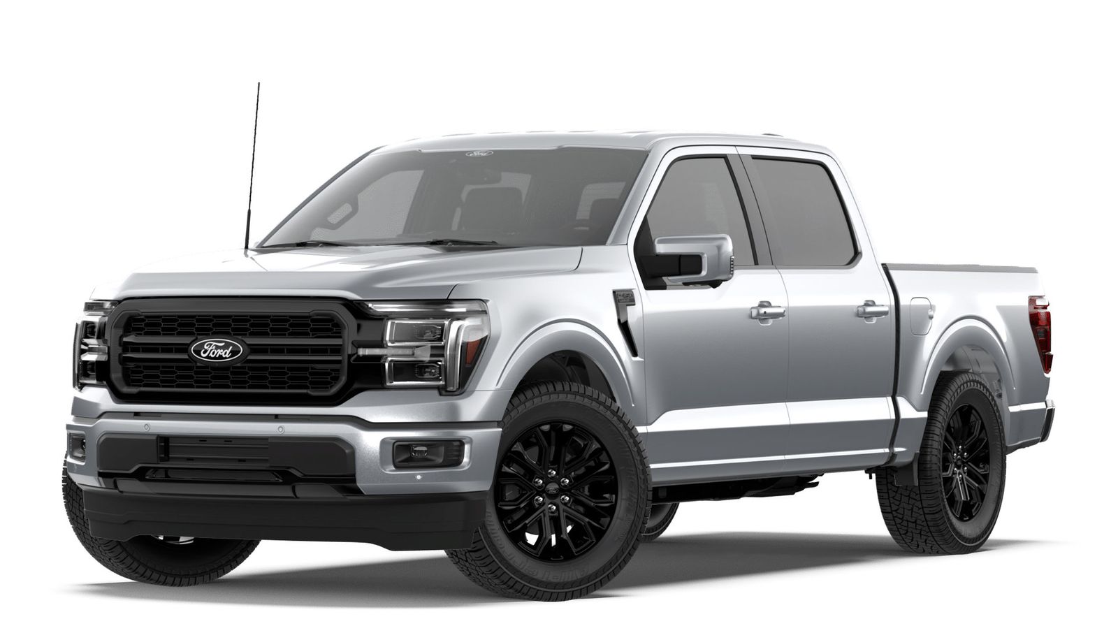 Iconic Silver Metallic 2026 Ford F-150 Pickup Truck Four-Wheel Drive Automatic