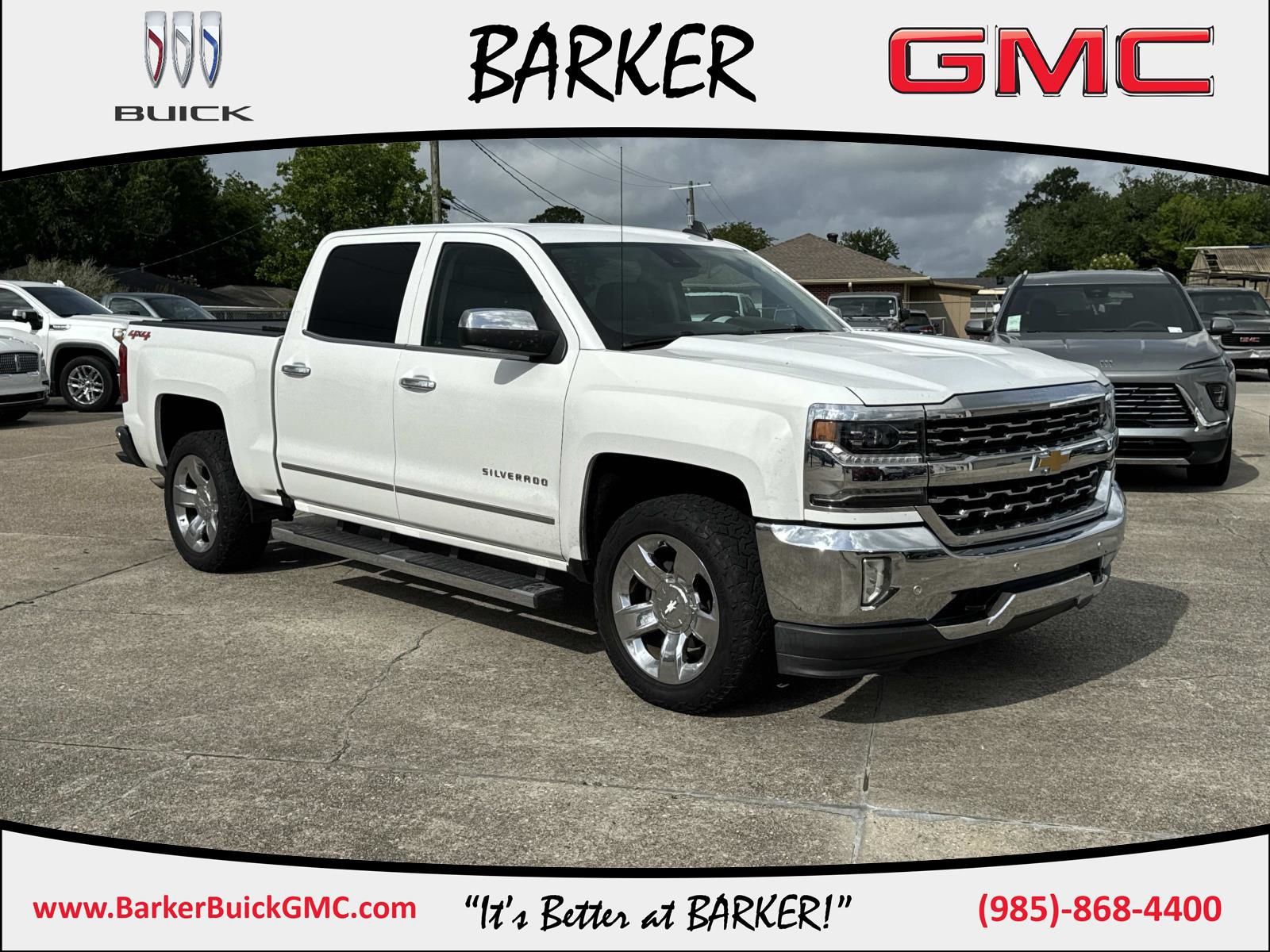 2017 Chevrolet Silverado 1500 LTZ Crew Cab 4WD