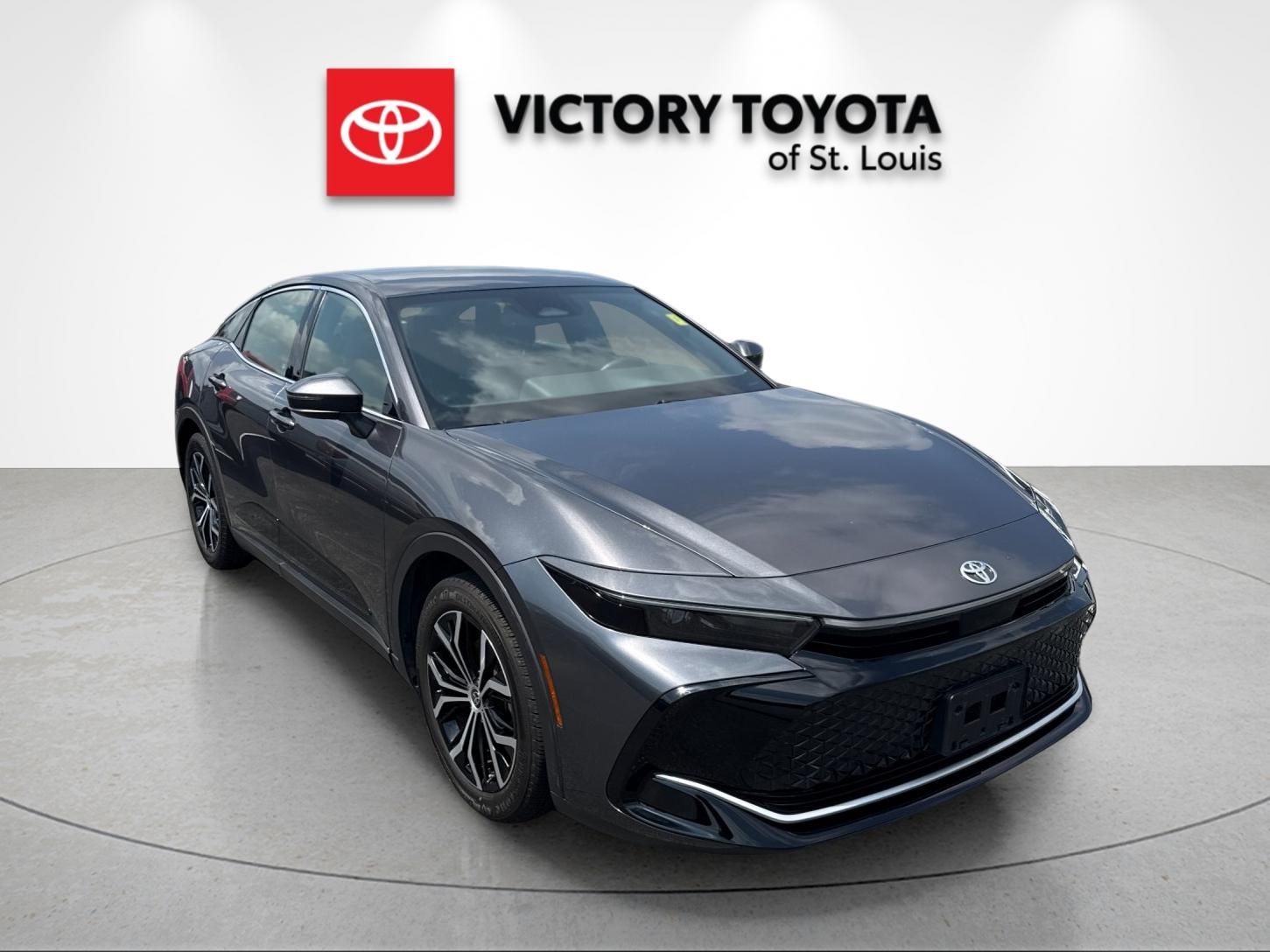 Magnetic Gray Metallic 2024 Toyota Crown Sedan All-Wheel Drive Continuously Variable Transmission