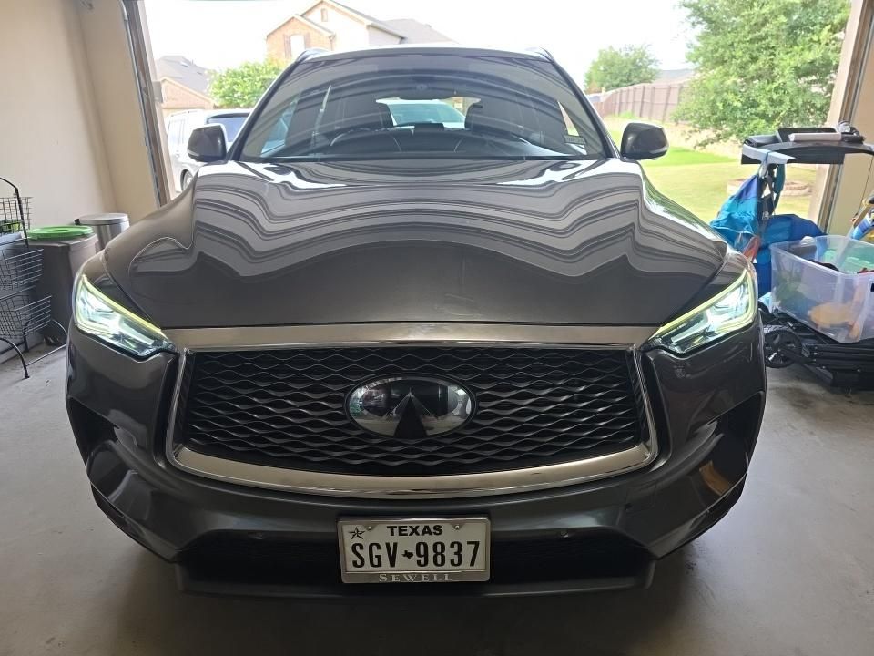 2022 Graphite Shadow INFINITI QX50 ESSENTIAL FWD SUV