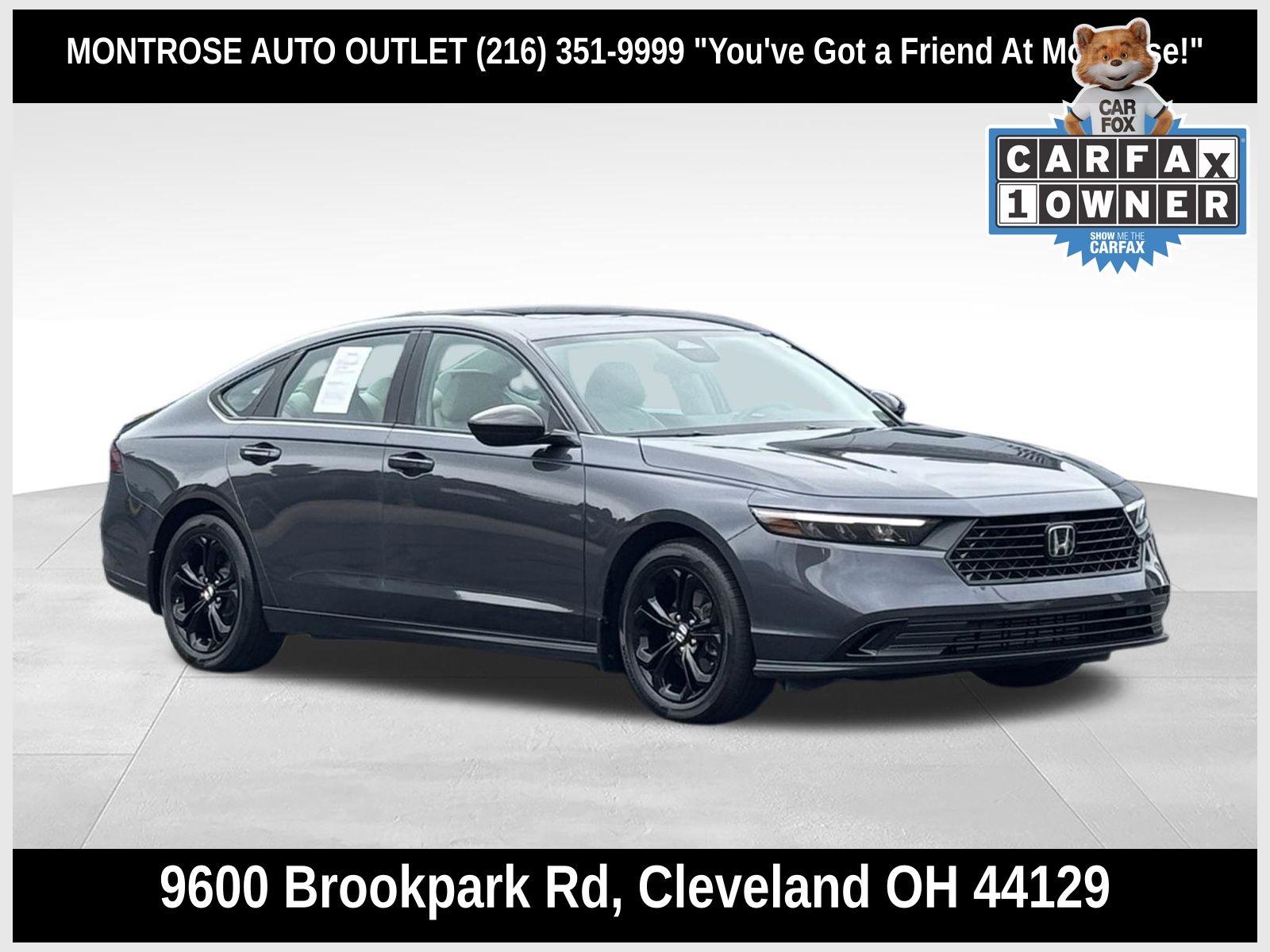Canyon River Blue Metallic 2025 Honda Accord Sedan Front-Wheel Drive Continuously Variable Transmission