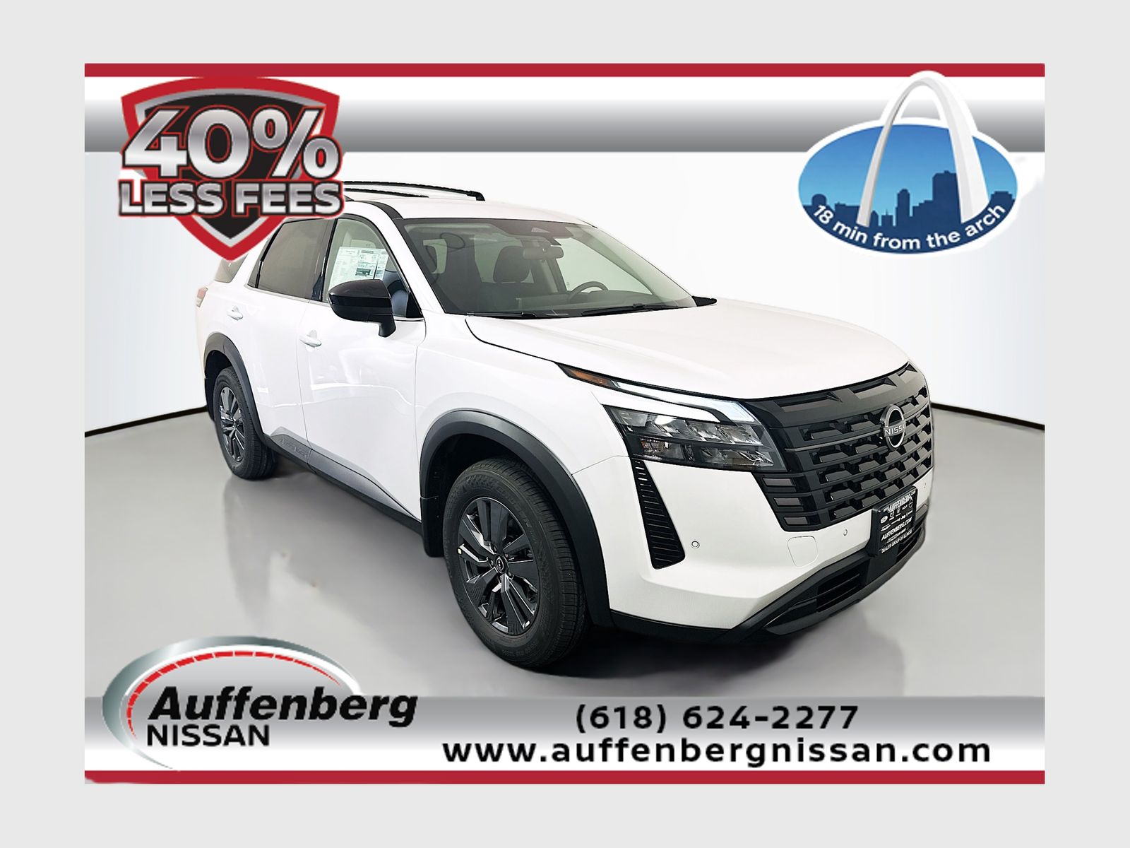 Everest White Pearl Tricoat 2026 Nissan Pathfinder SUV / Crossover All-Wheel Drive 9-Speed Automatic