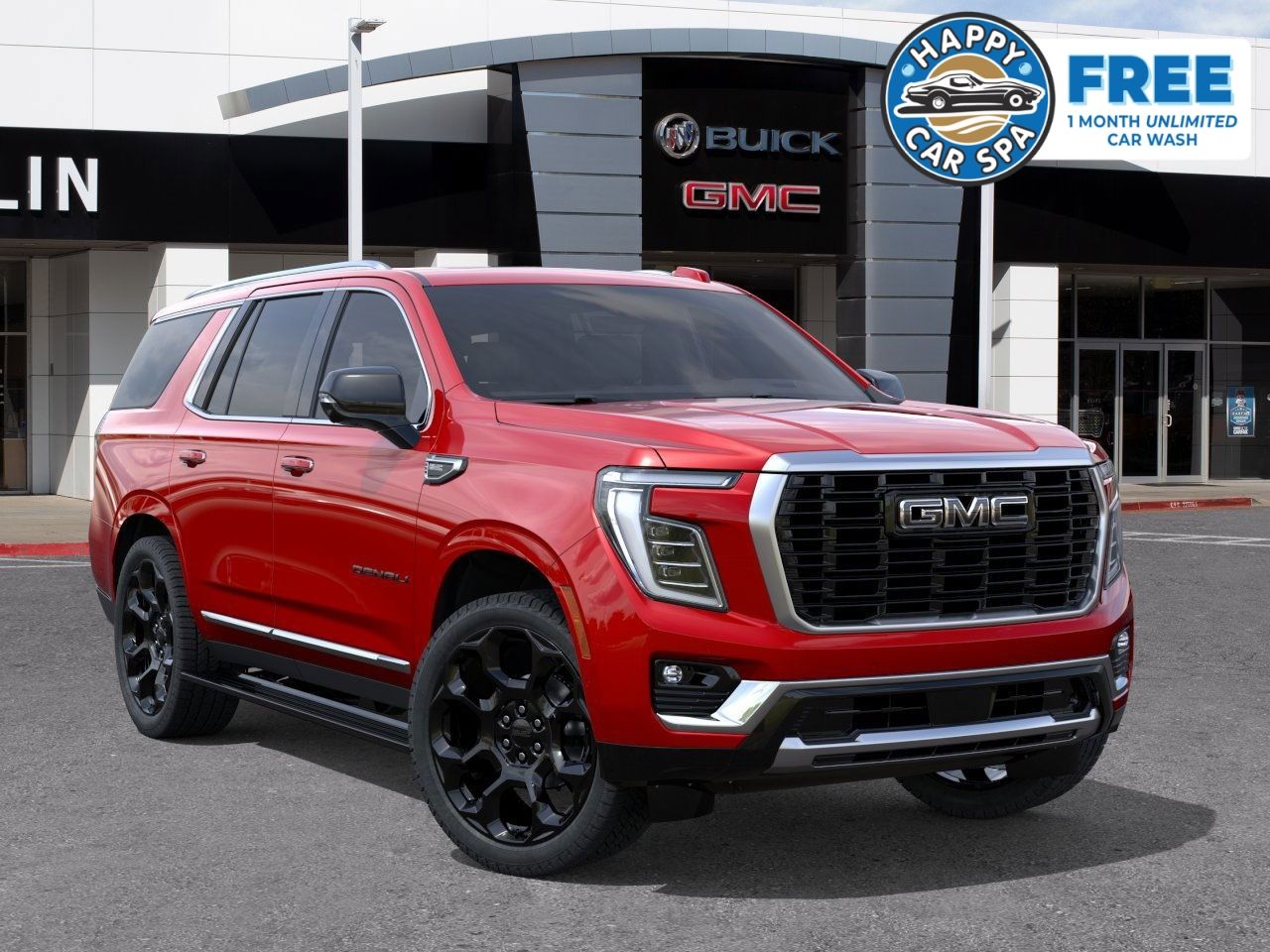 Volcanic Red Tintcoat 2026 GMC Yukon Denali 4WD SUV / Crossover Four-Wheel Drive