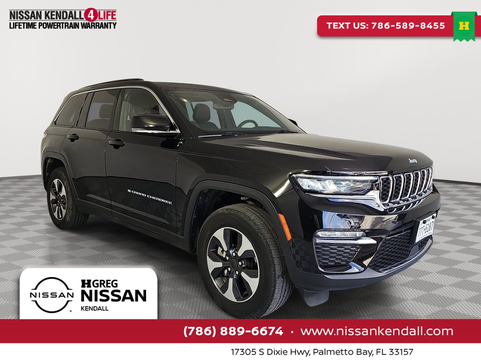 Diamond Black Crystal Pearlcoat 2024 Jeep Grand Cherokee 4xe SUV / Crossover Four-Wheel Drive 8-Speed Automatic