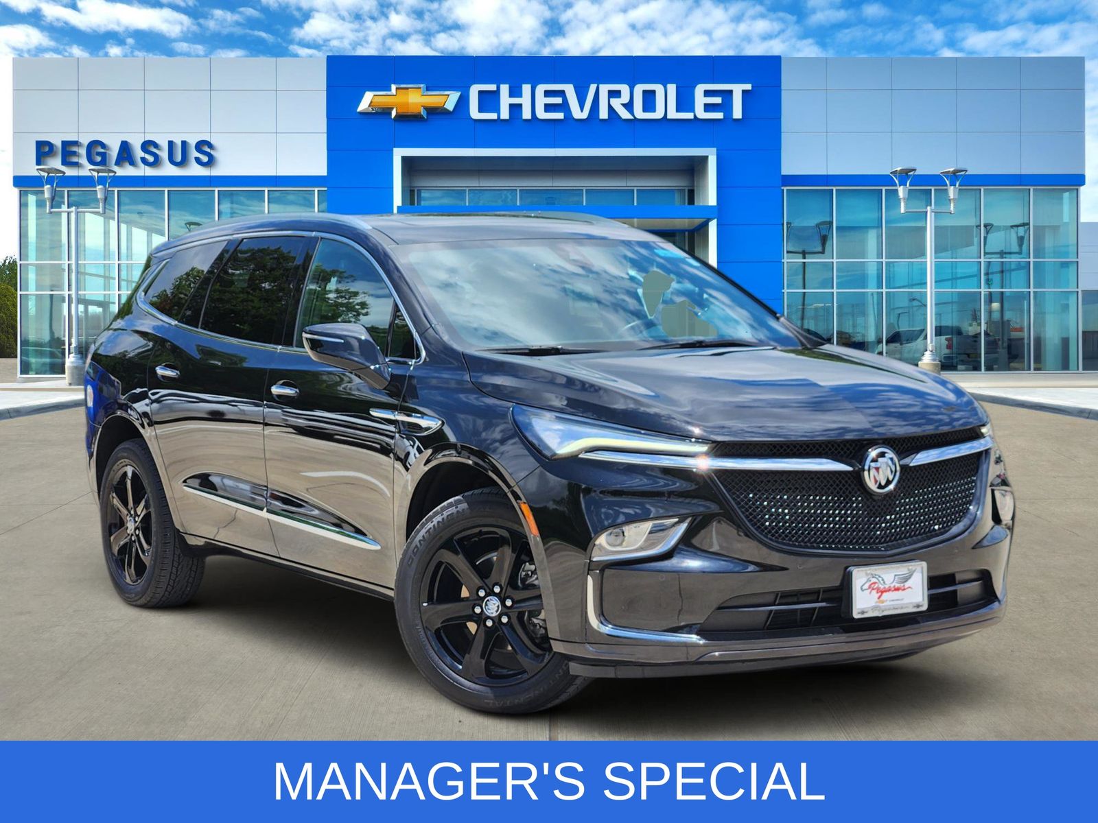 Black (Ebony Twilight Metallic) 2024 Buick Enclave SUV / Crossover Front-Wheel Drive 9-Speed Automatic