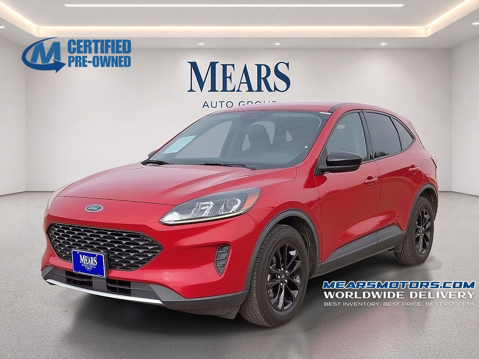 Rapid Red Metallic Tinted Clearcoat 2020 Ford Escape Hybrid SUV / Crossover Front-Wheel Drive Continuously Variable Transmission