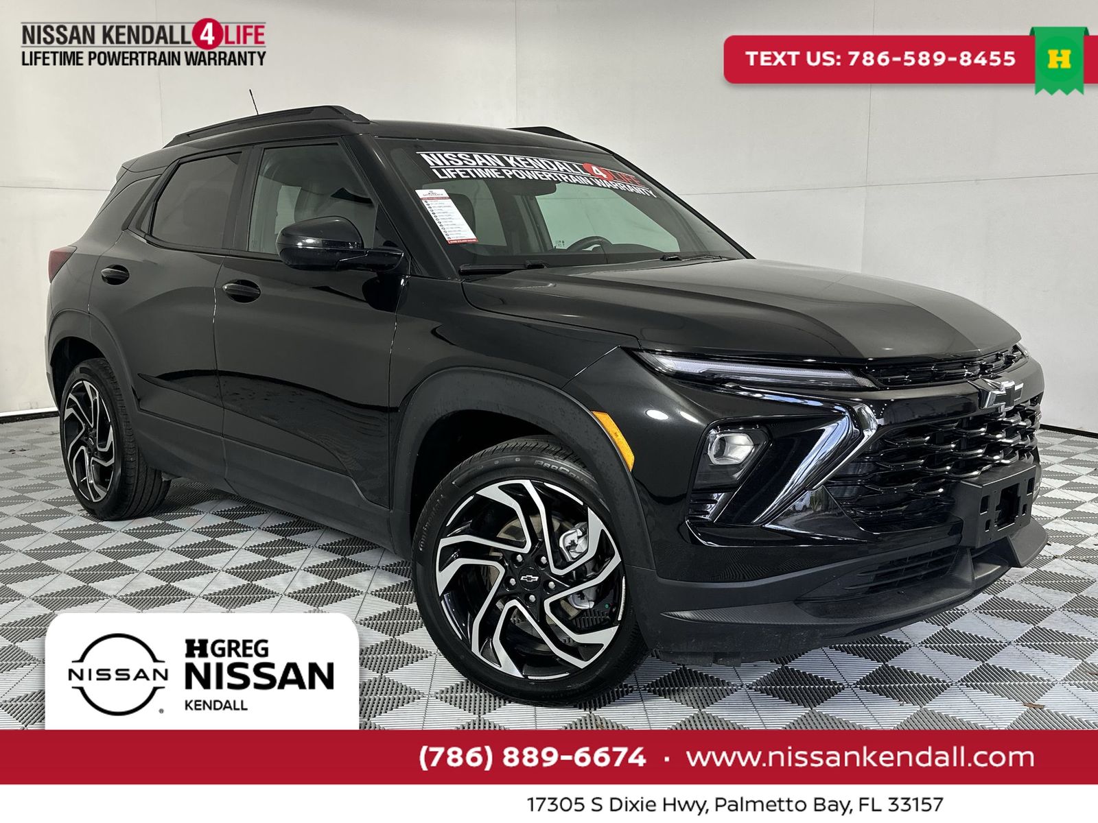 Mosaic Black Metallic 2025 Chevrolet Trailblazer RS AWD SUV / Crossover Four-Wheel Drive 9-Speed Automatic