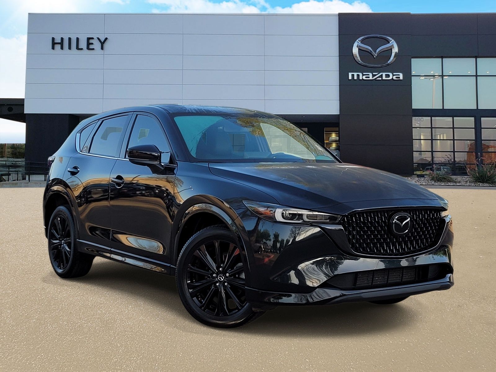Jet Black Mica 2024 Mazda CX-5 2.5 Turbo Premium AWD SUV / Crossover All-Wheel Drive 6-Speed Automatic