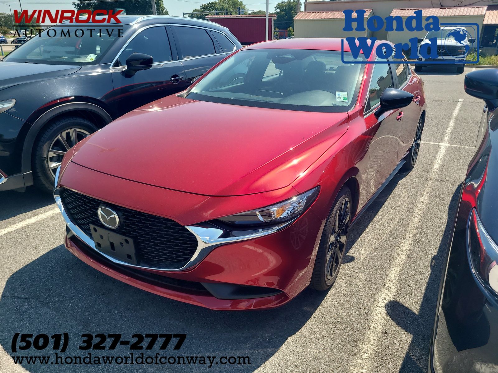 Red Crystal 2026 Mazda MAZDA3 Sedan Front-Wheel Drive 6-Speed Automatic
