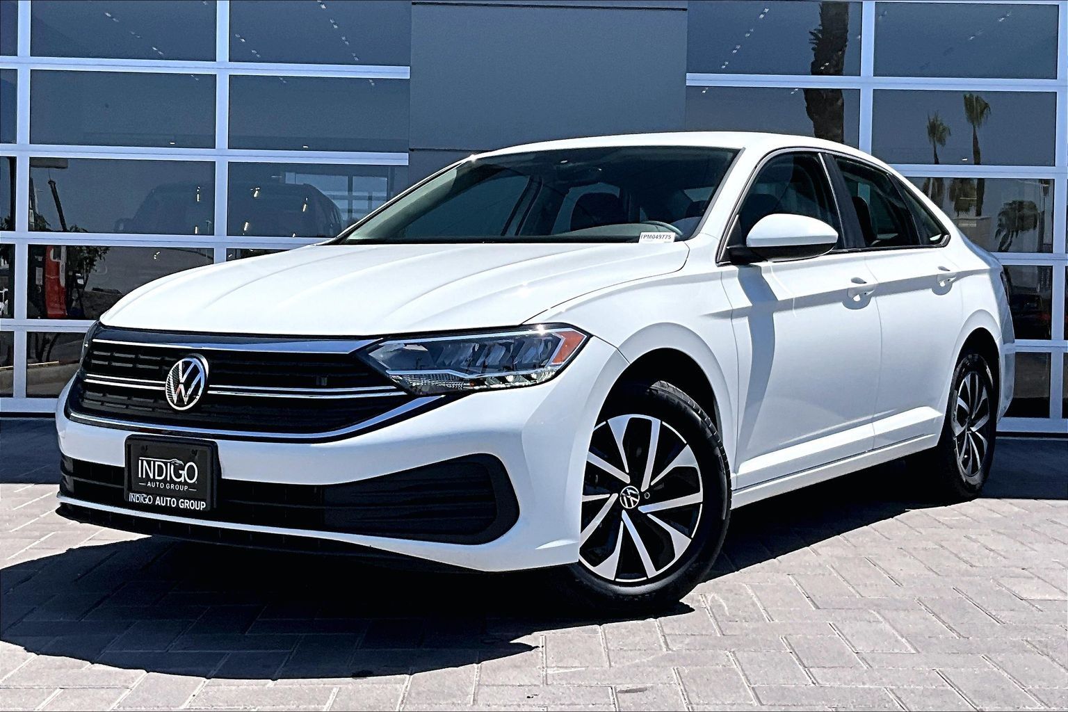 Pure White 2023 Volkswagen Jetta Sedan Front-Wheel Drive 8-Speed Automatic