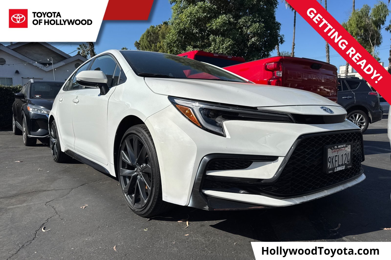 Ice 2024 Toyota Corolla Hybrid Sedan Front-Wheel Drive Continuously Variable Transmission