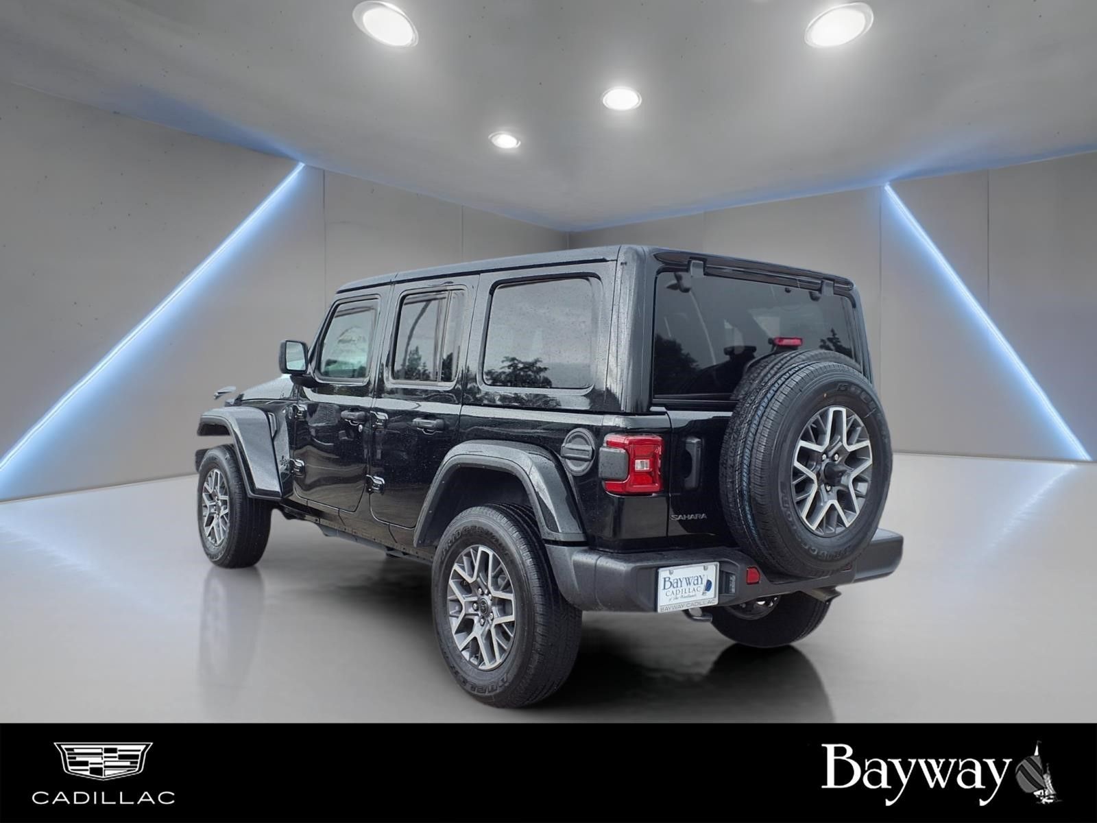 2026 Jeep Wrangler Sahara Black at Bayway Chrysler Dodge Jeep Ram